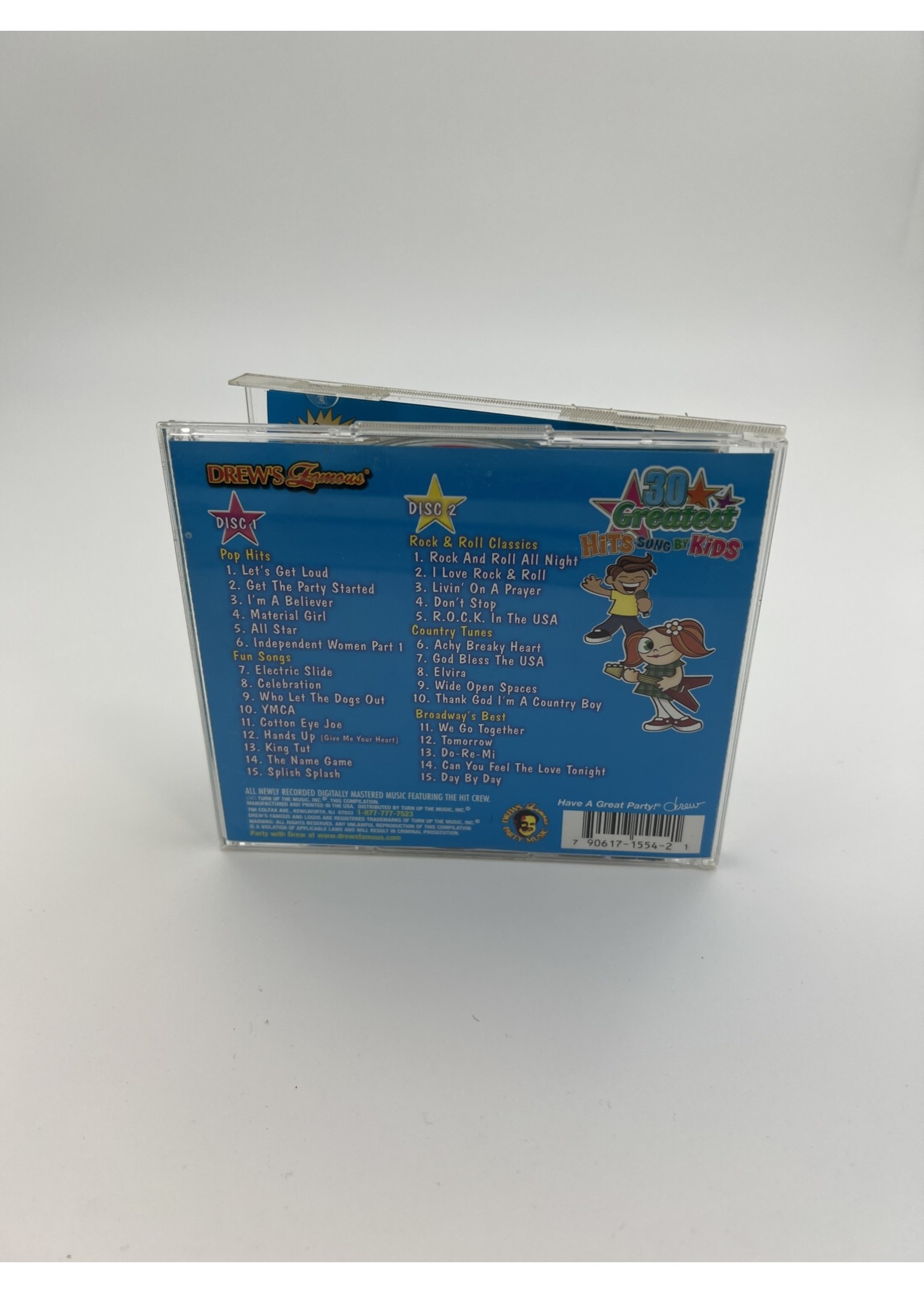 CD Drews Famous 30 Greatest Hits Sung By Kids Cd