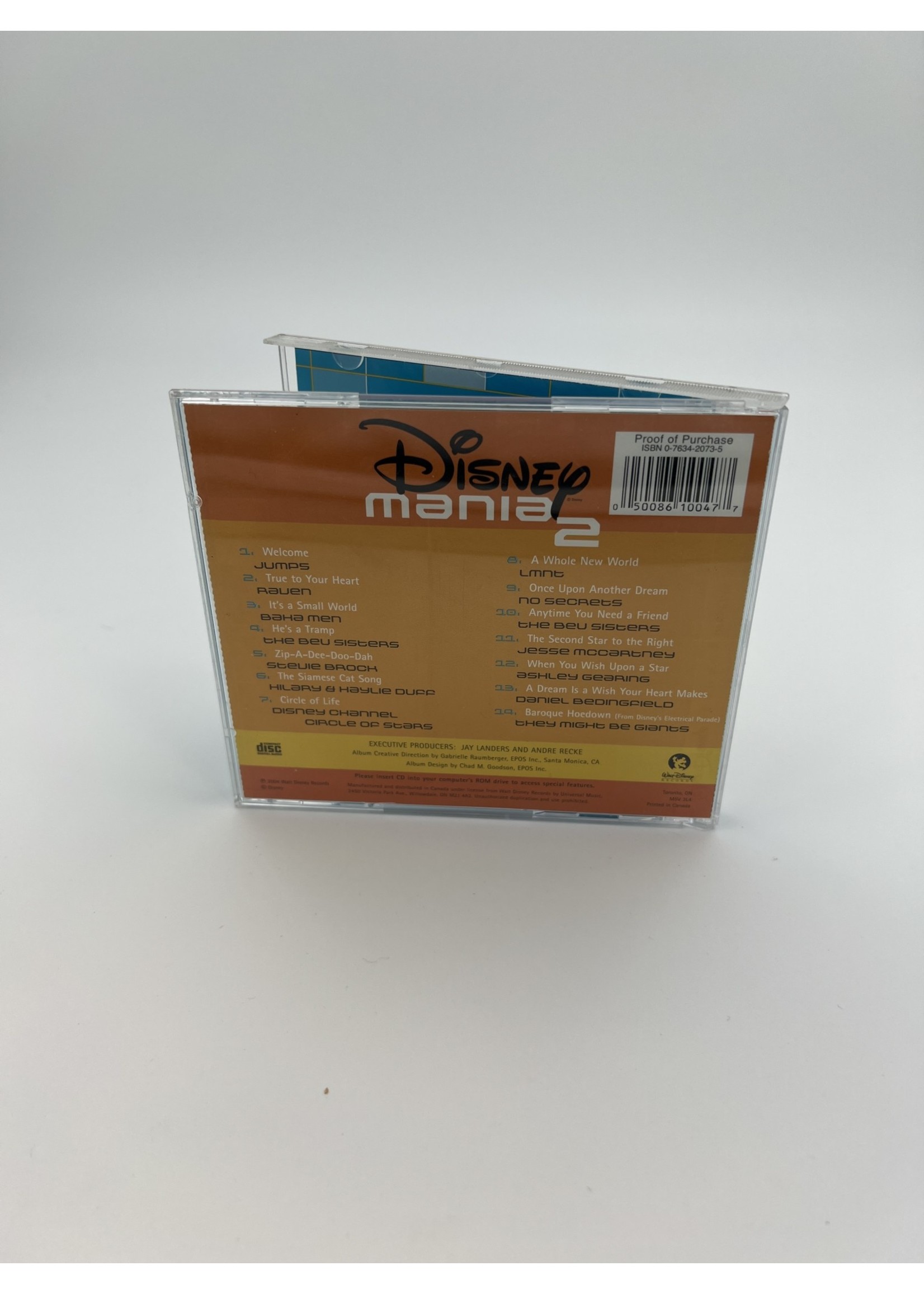 CD Disney Mania 2 Cd