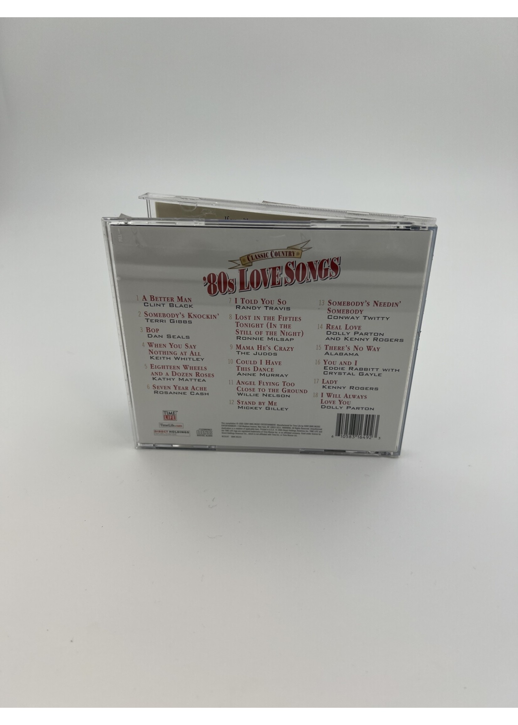 CD Classic Country 80S Love Songs Cd