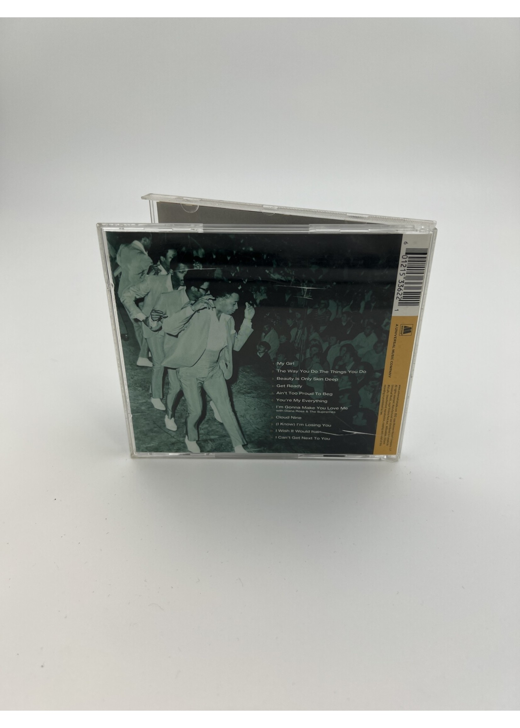CD The Best Of The Temptations Volume 1 The 60S The Millennium Collection Cd