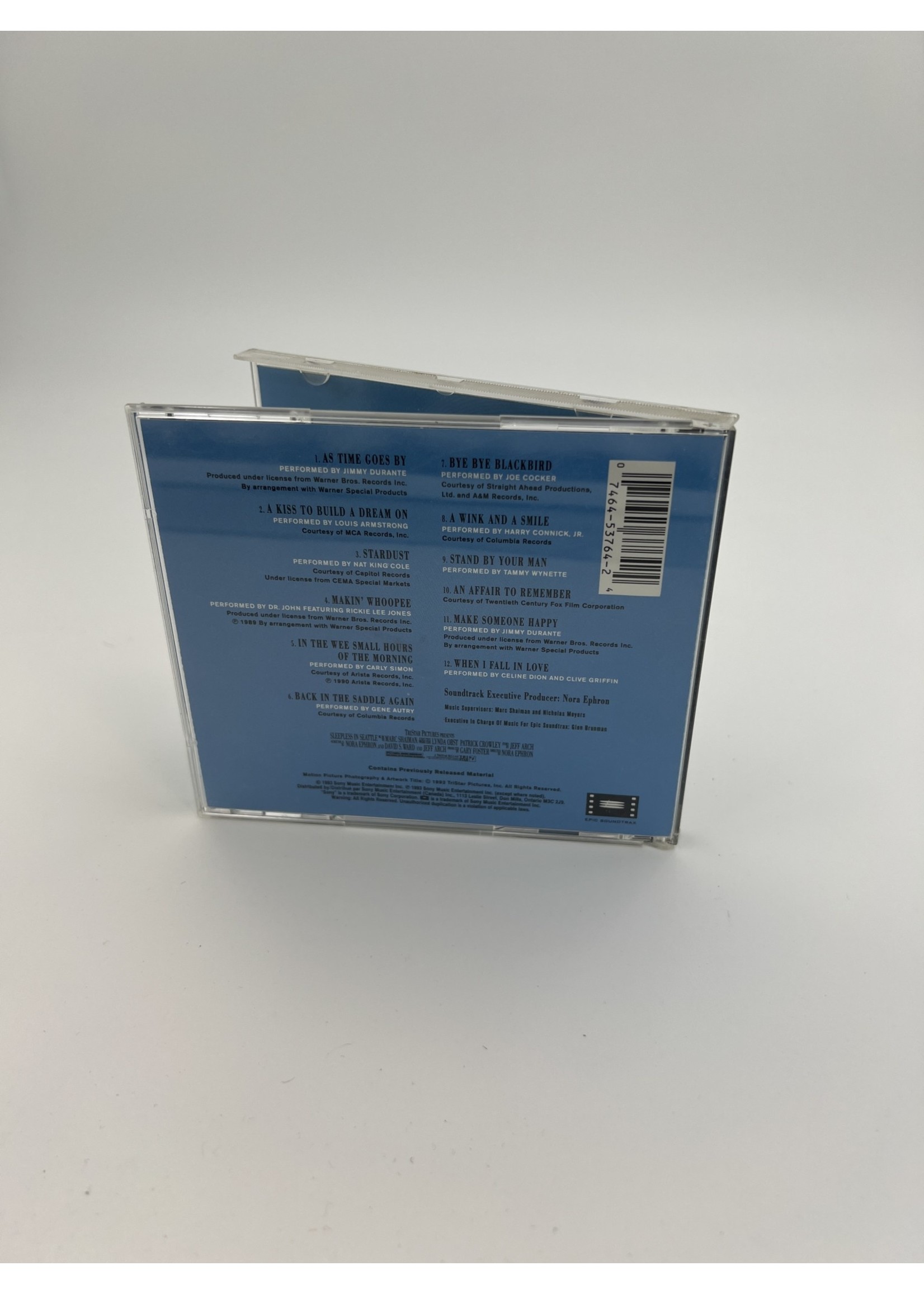 CD Sleepless In Seattle Motion Picture Soundtrack Cd