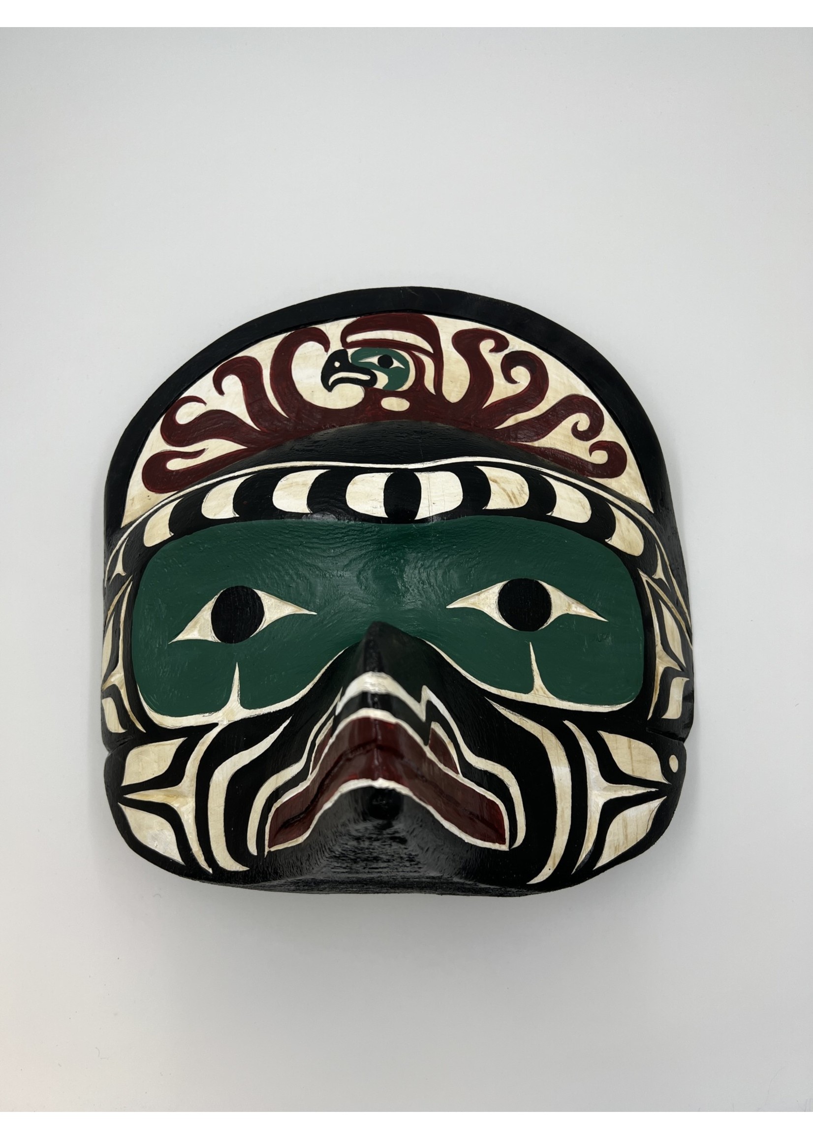 Cecil Dawson Red Cedar Sea Raven Mask