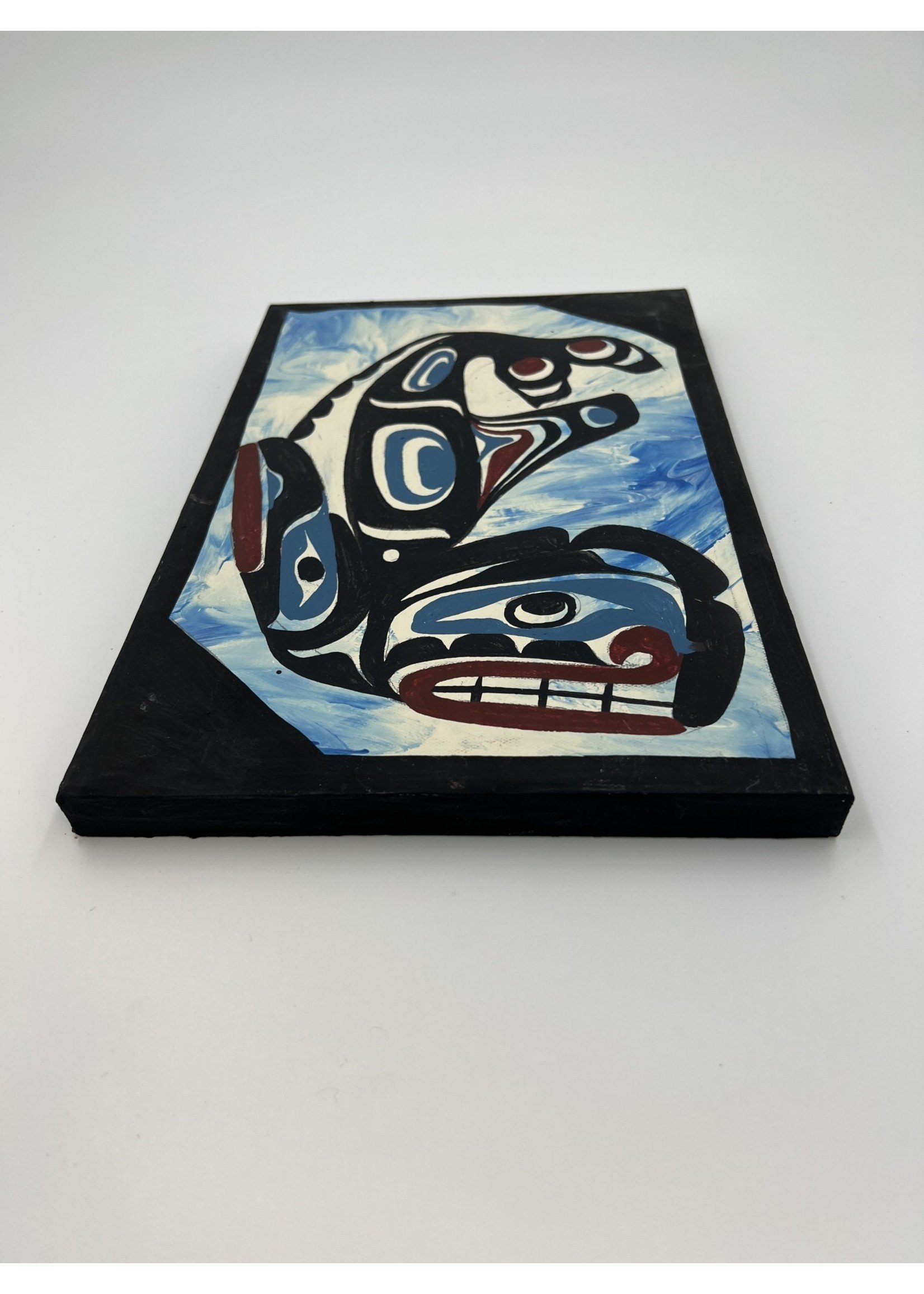 Cecil Dawson Cecil Dawson Killer Whale Of Vancouver Canvas Painting