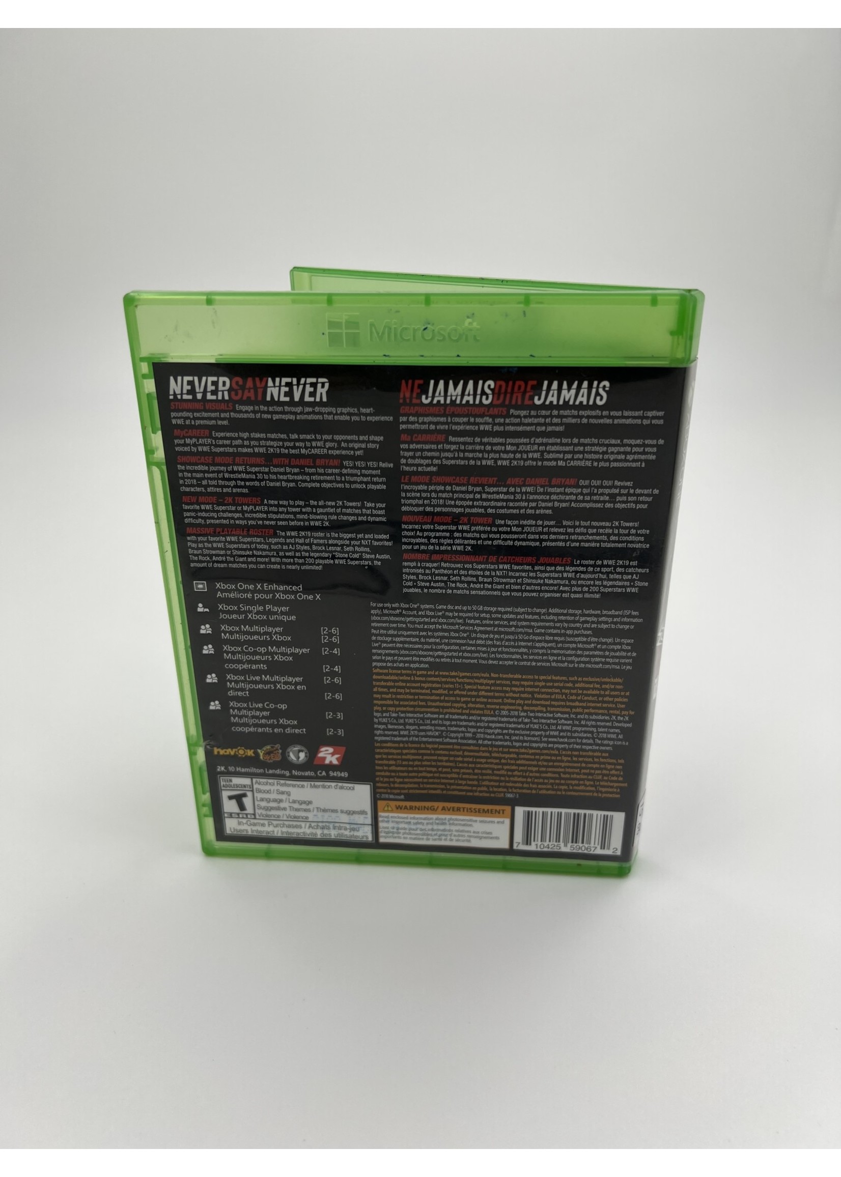 Xbox Wwe 2K19 Xbox One