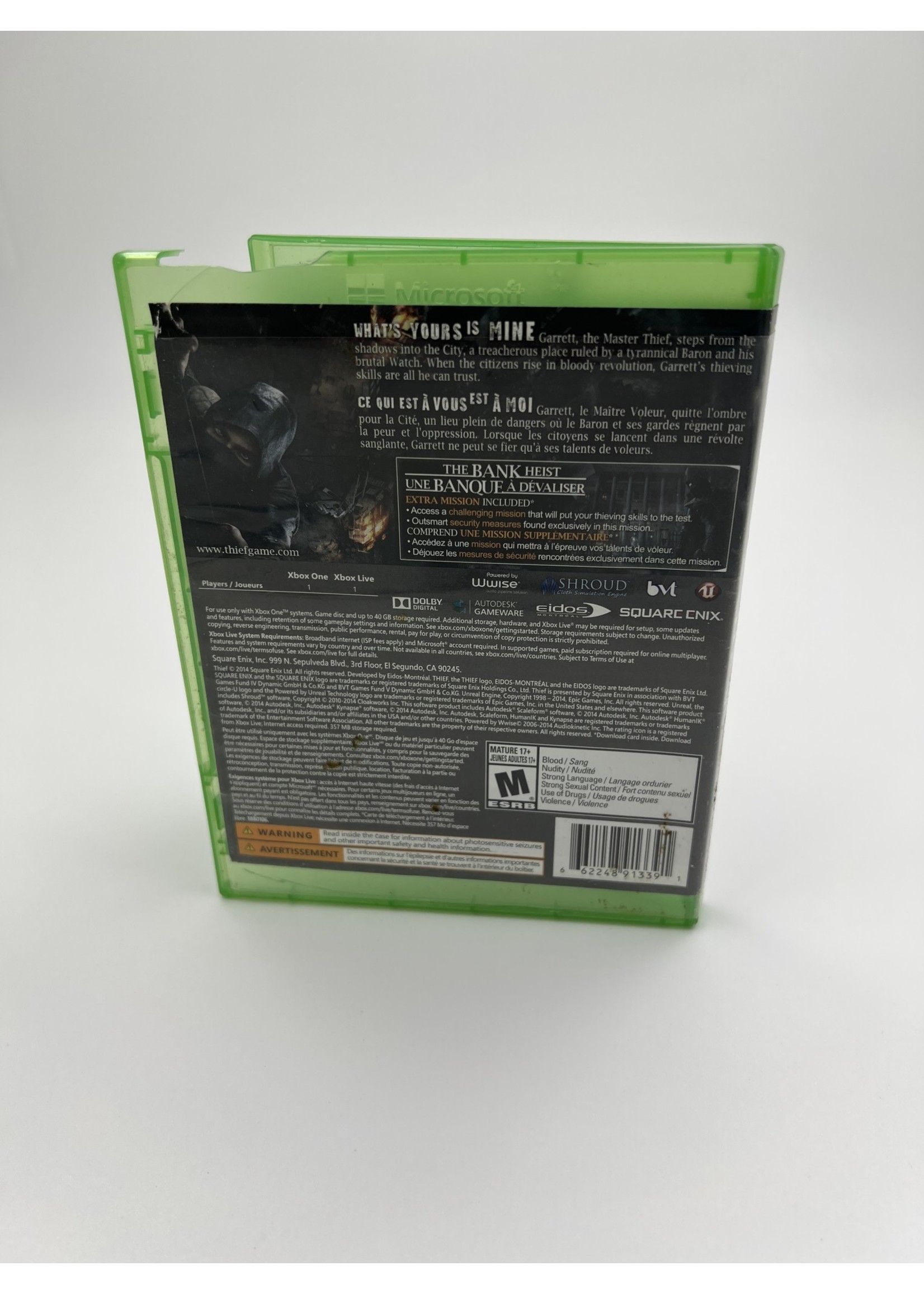 Xbox Thief Xbox One