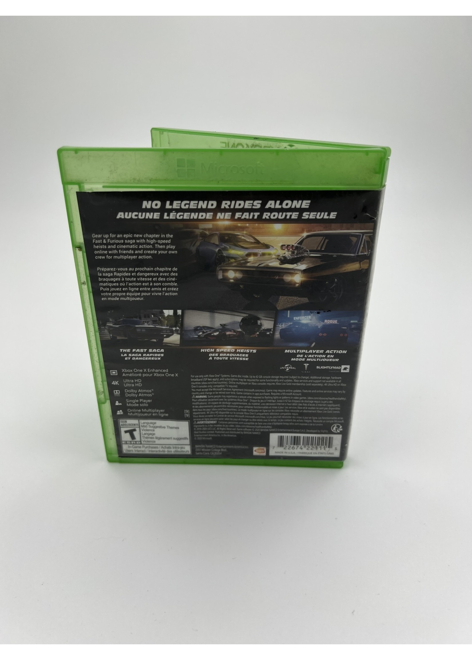 Xbox Fast And Furious Crossroads Xbox One