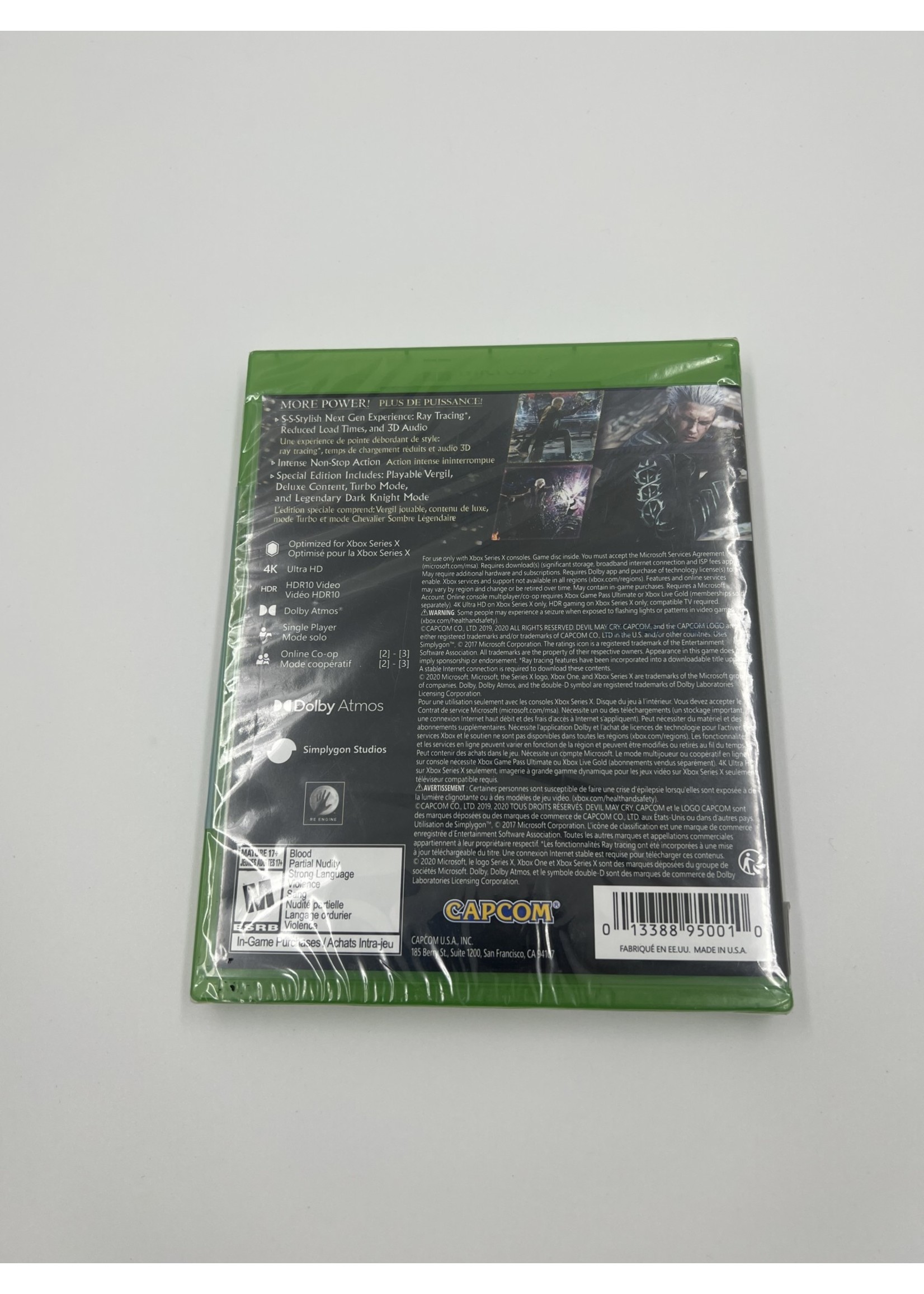 Xbox Devil May Cry 5 Special Edition Xbox X