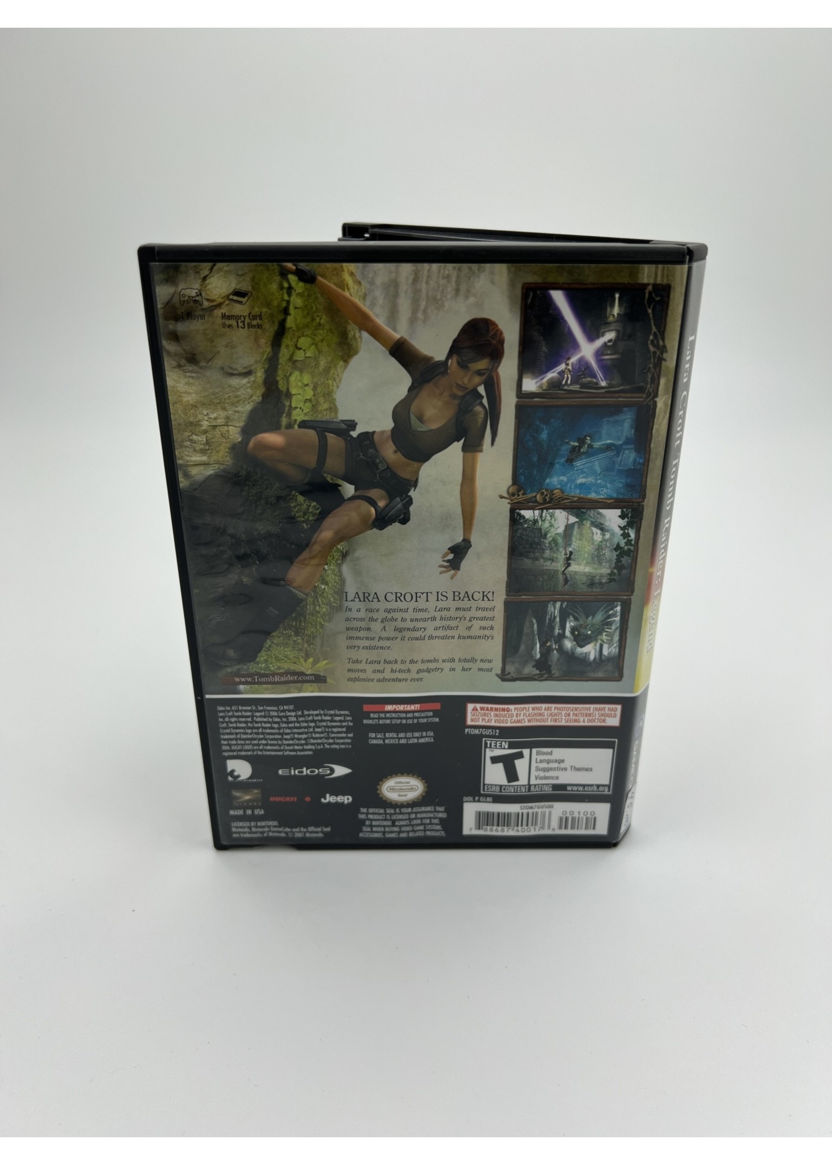 Nintendo Lara Croft Tomb Raider Legend Gamecube