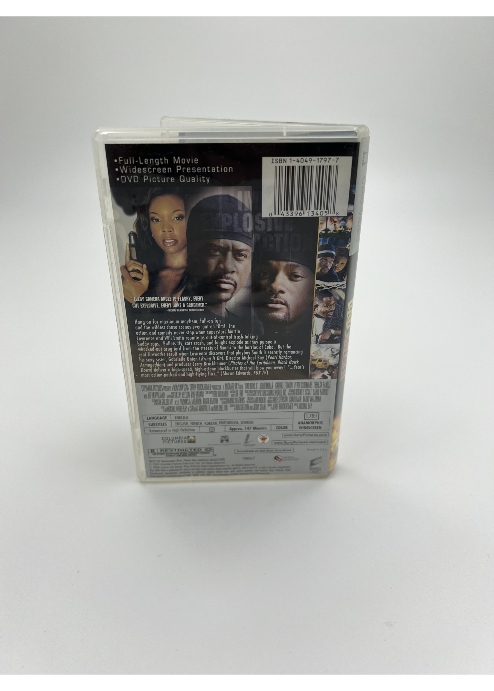 Sony Bad Boys 2 Umd Psp