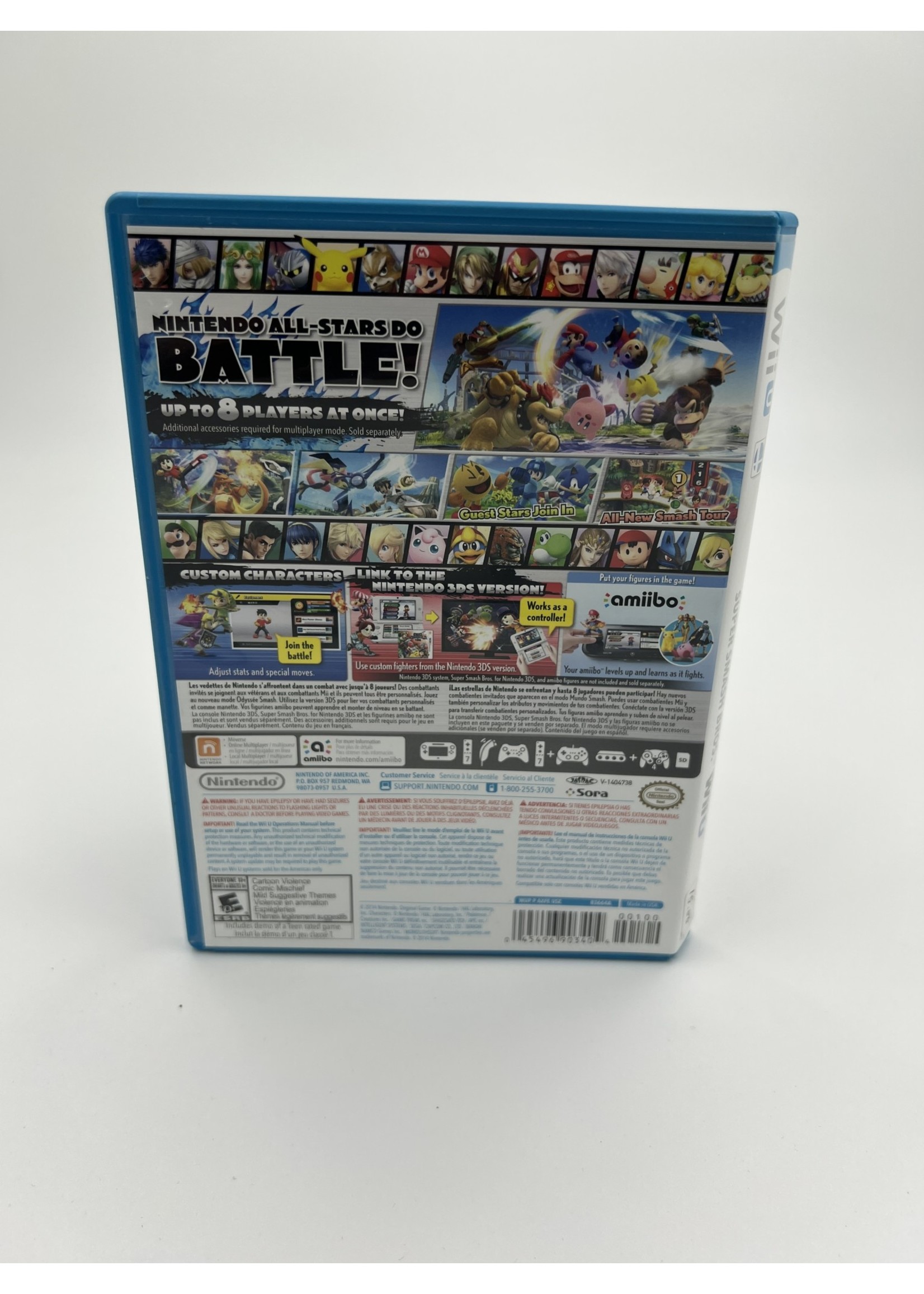 Nintendo Super Smash Bros Wii U