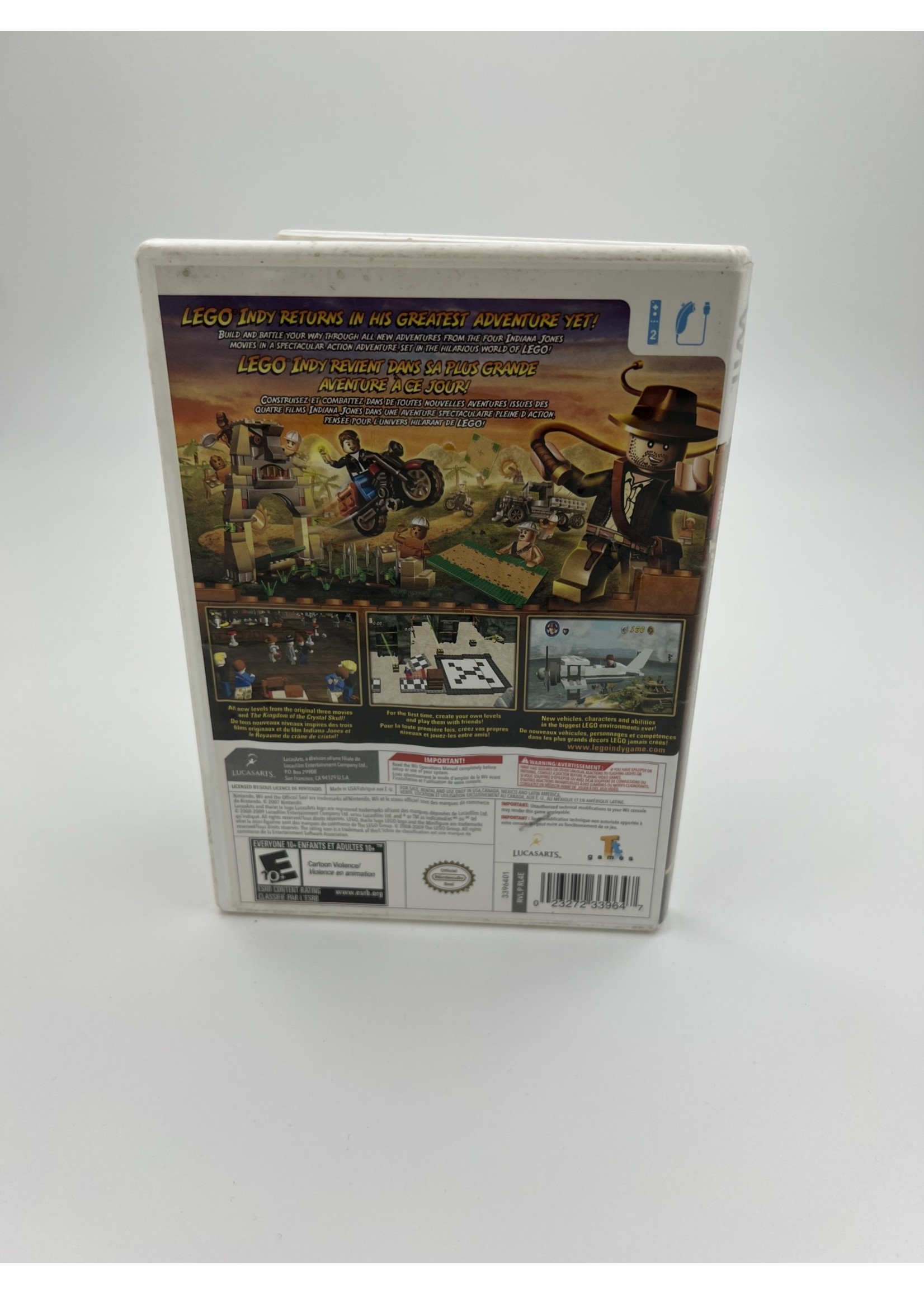 Nintendo Lego Indiana Jones 2 The Adventure Continues Wii