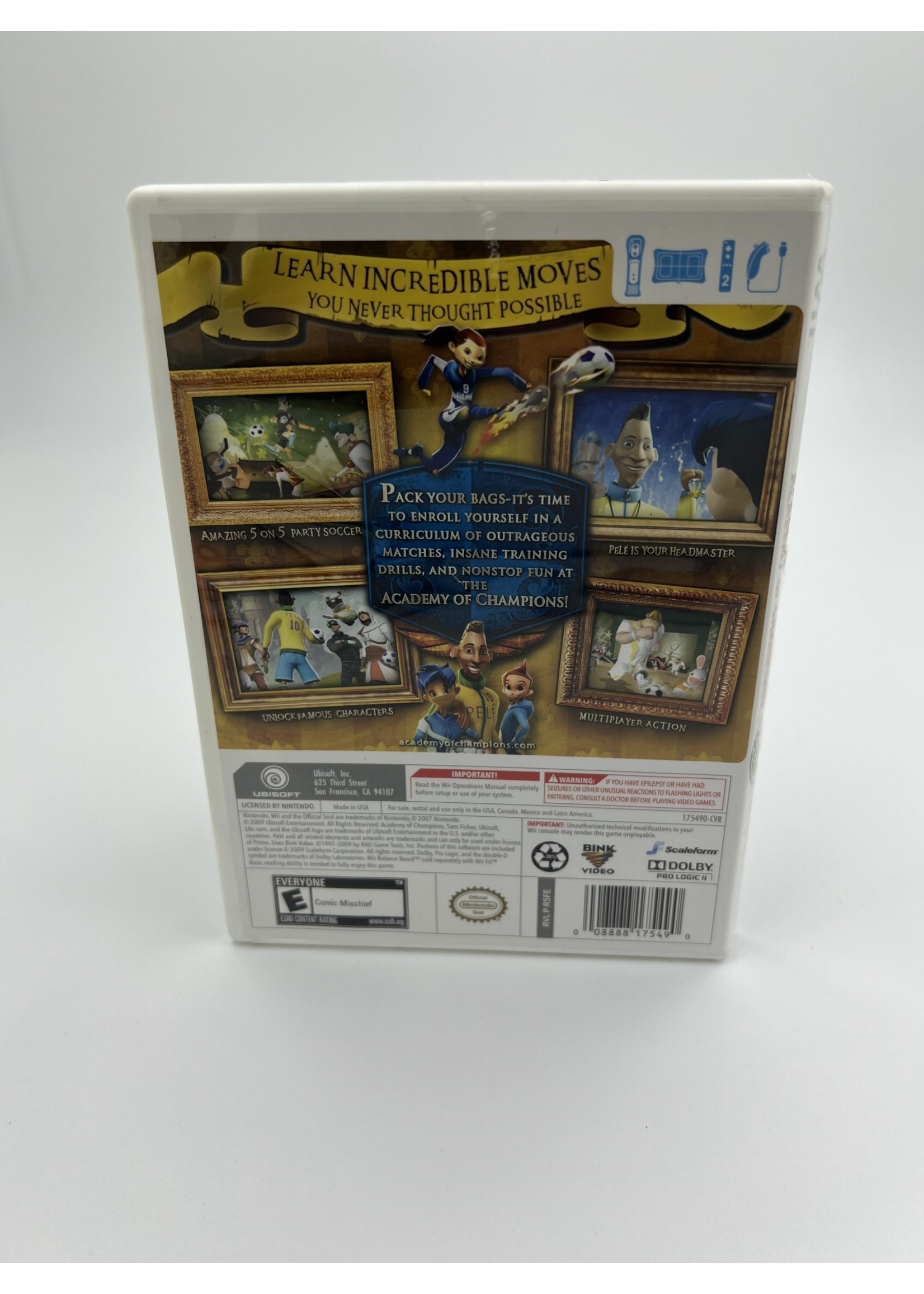 Nintendo Academy Of Champions Soccer Wii