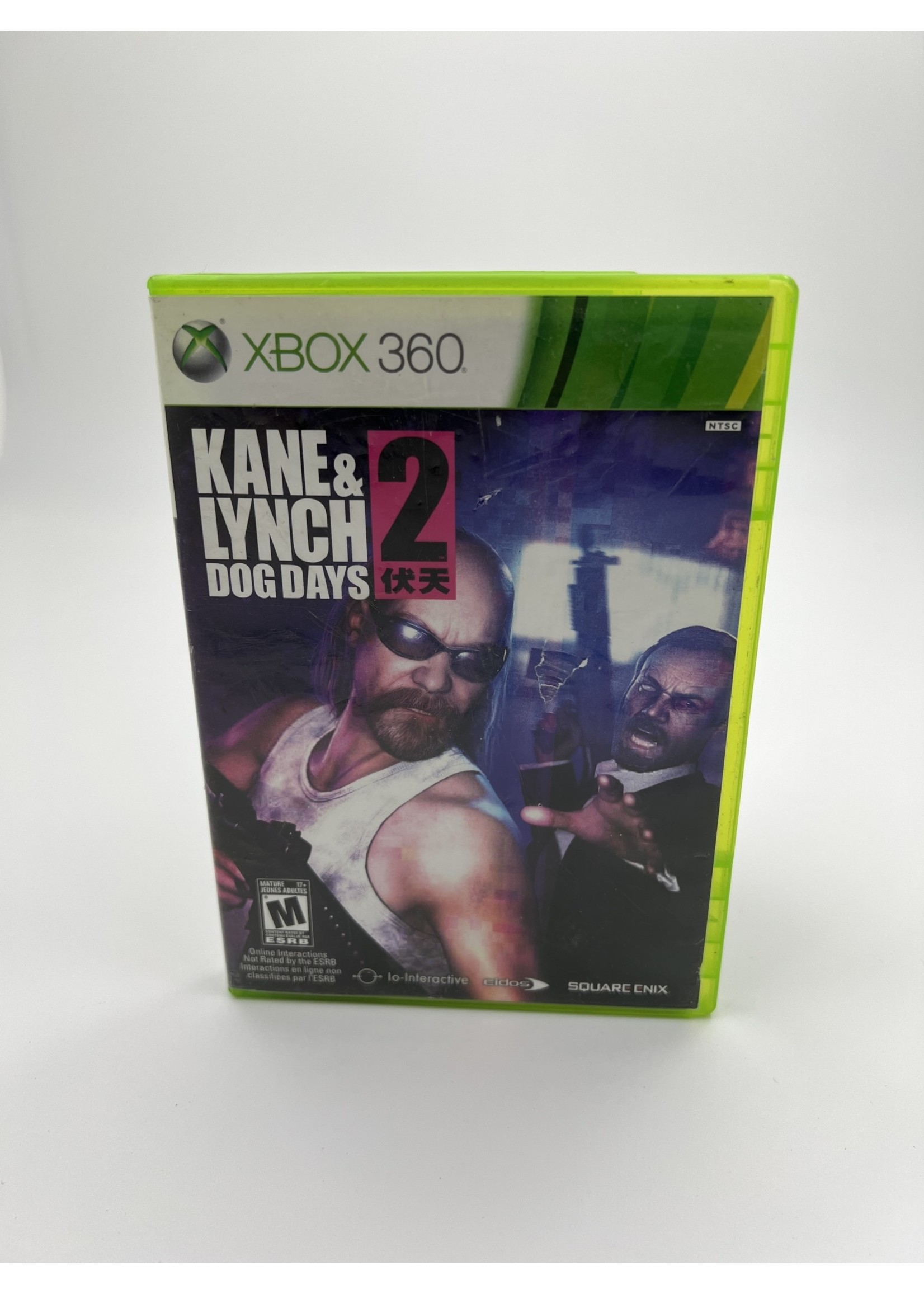 Xbox Kane And Lynch 2 Dog Days Xbox 360
