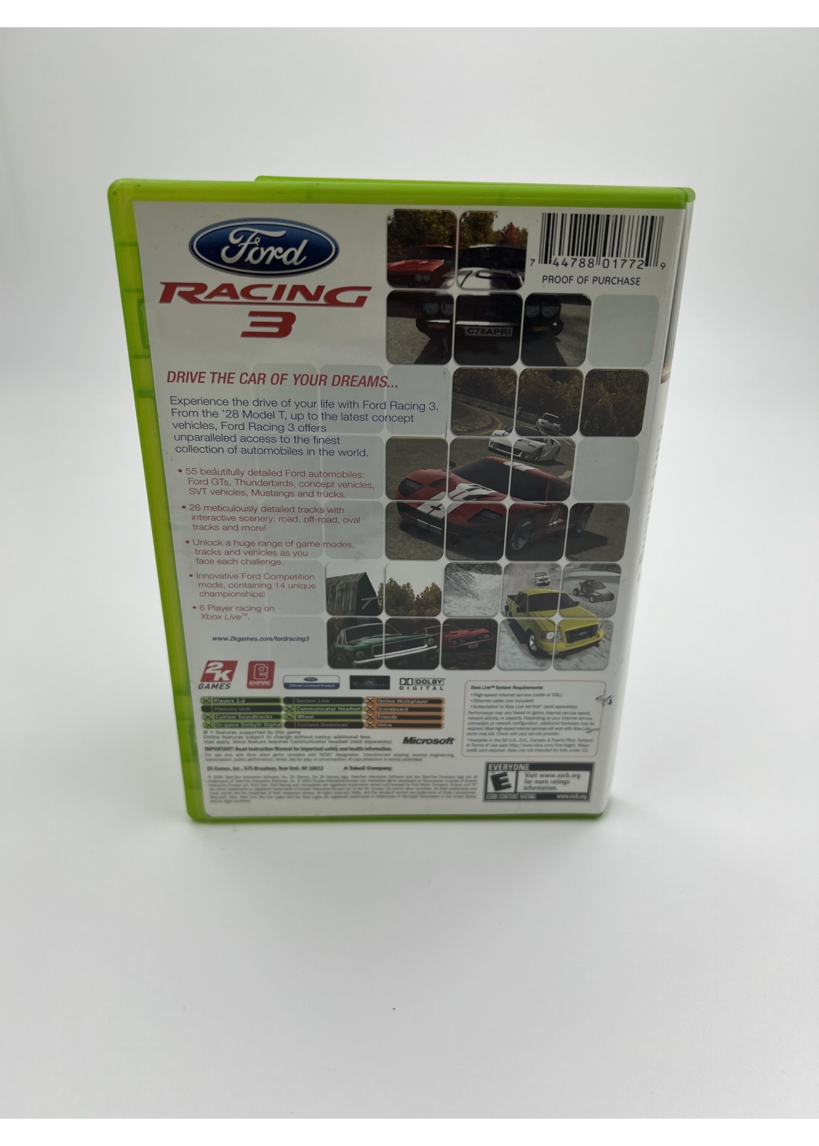 Xbox Ford Racing 3 Xbox