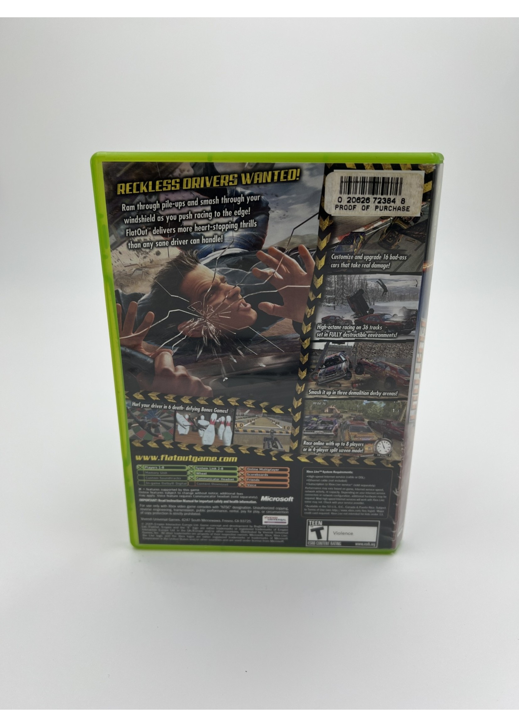 Xbox Flatout Xbox