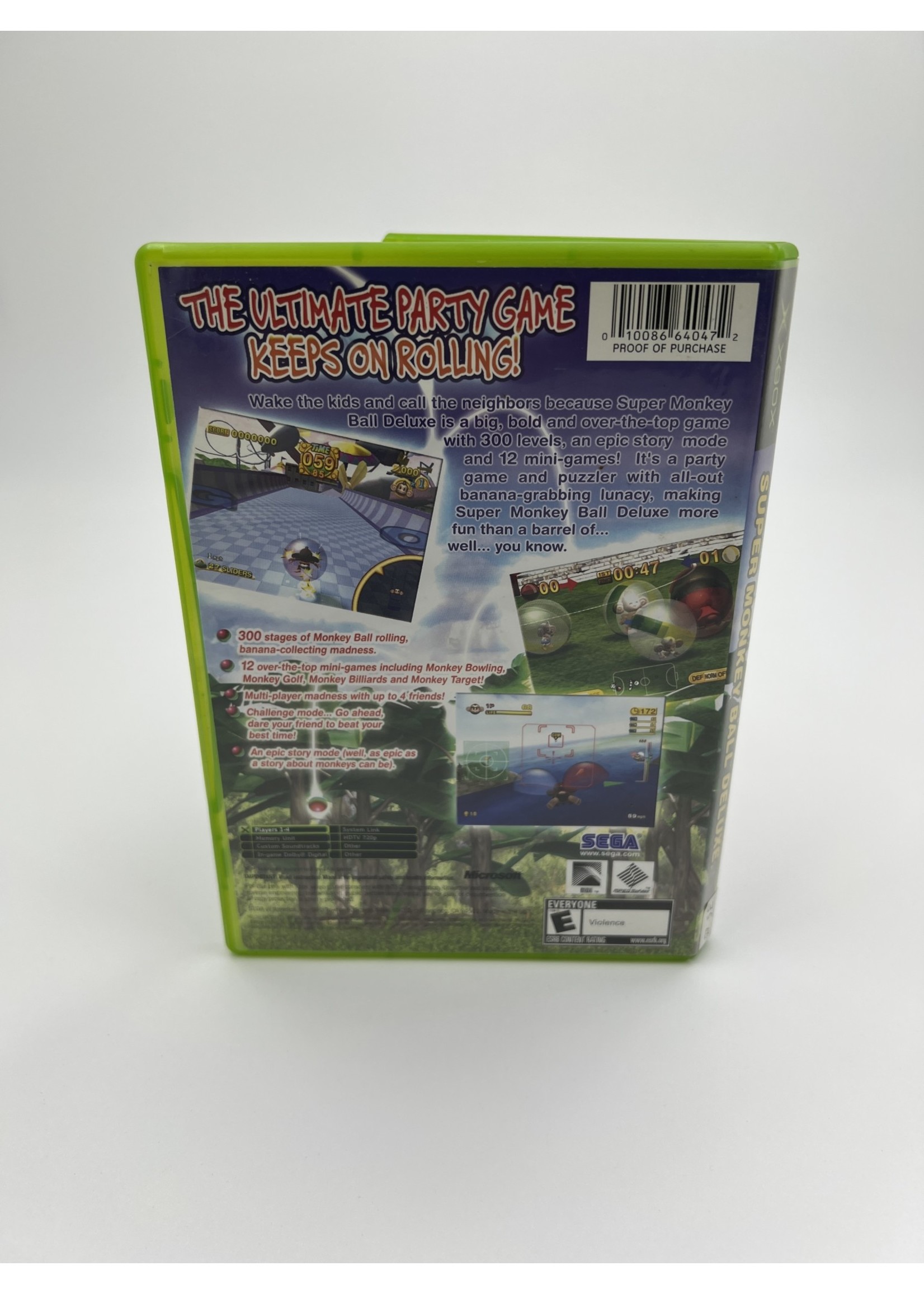Xbox Super Monkey Ball Deluxe Xbox