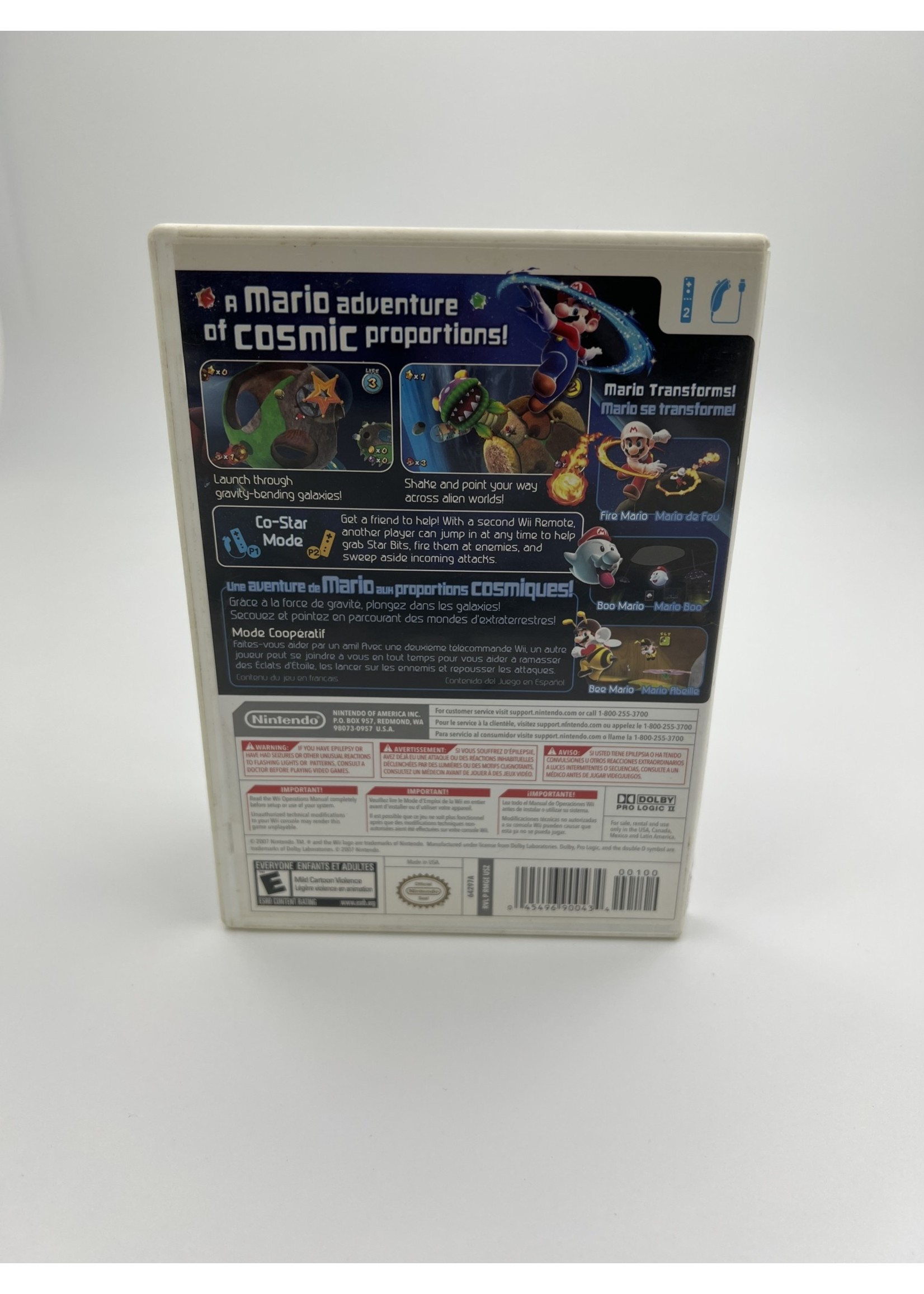 Nintendo Super Mario Galaxy Wii