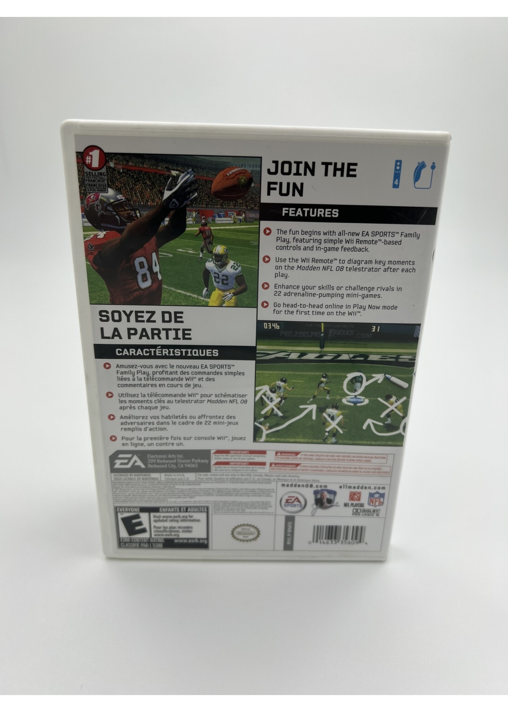 Nintendo Madden 08 Wii