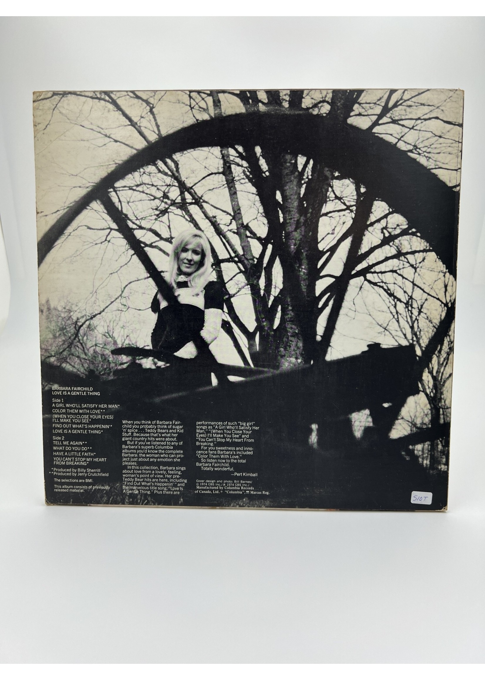 LP Barbara Fairchild Love Is A Gentle Thing Lp Record