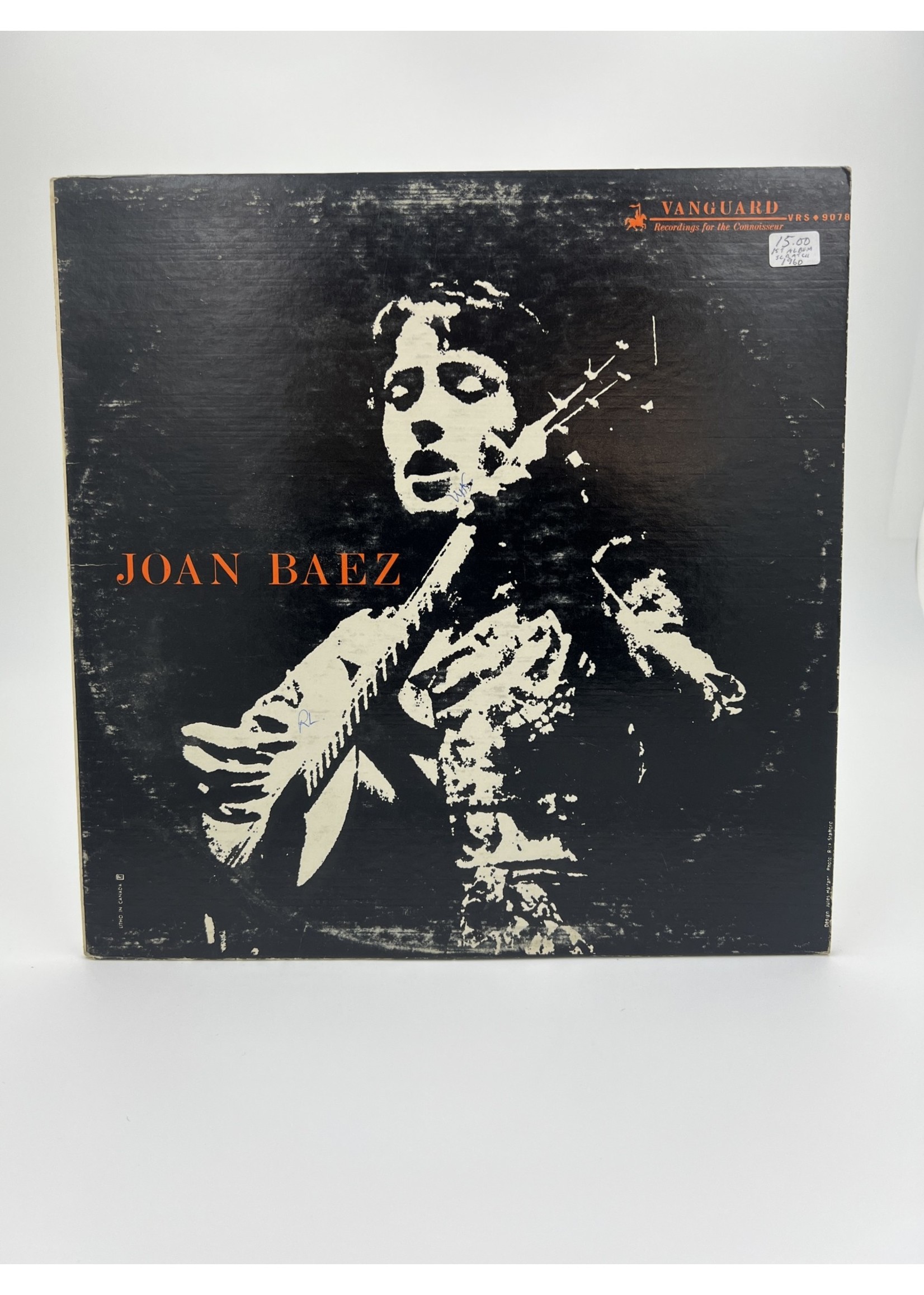 LP Joan Baez Vanguard Monaural Lp Record