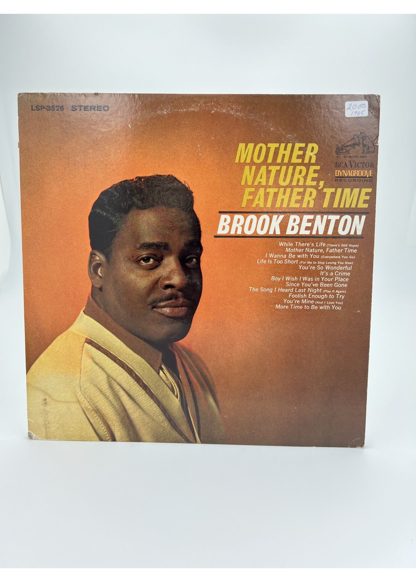LP Brook Benton Mother Nature Father Time Lp Record