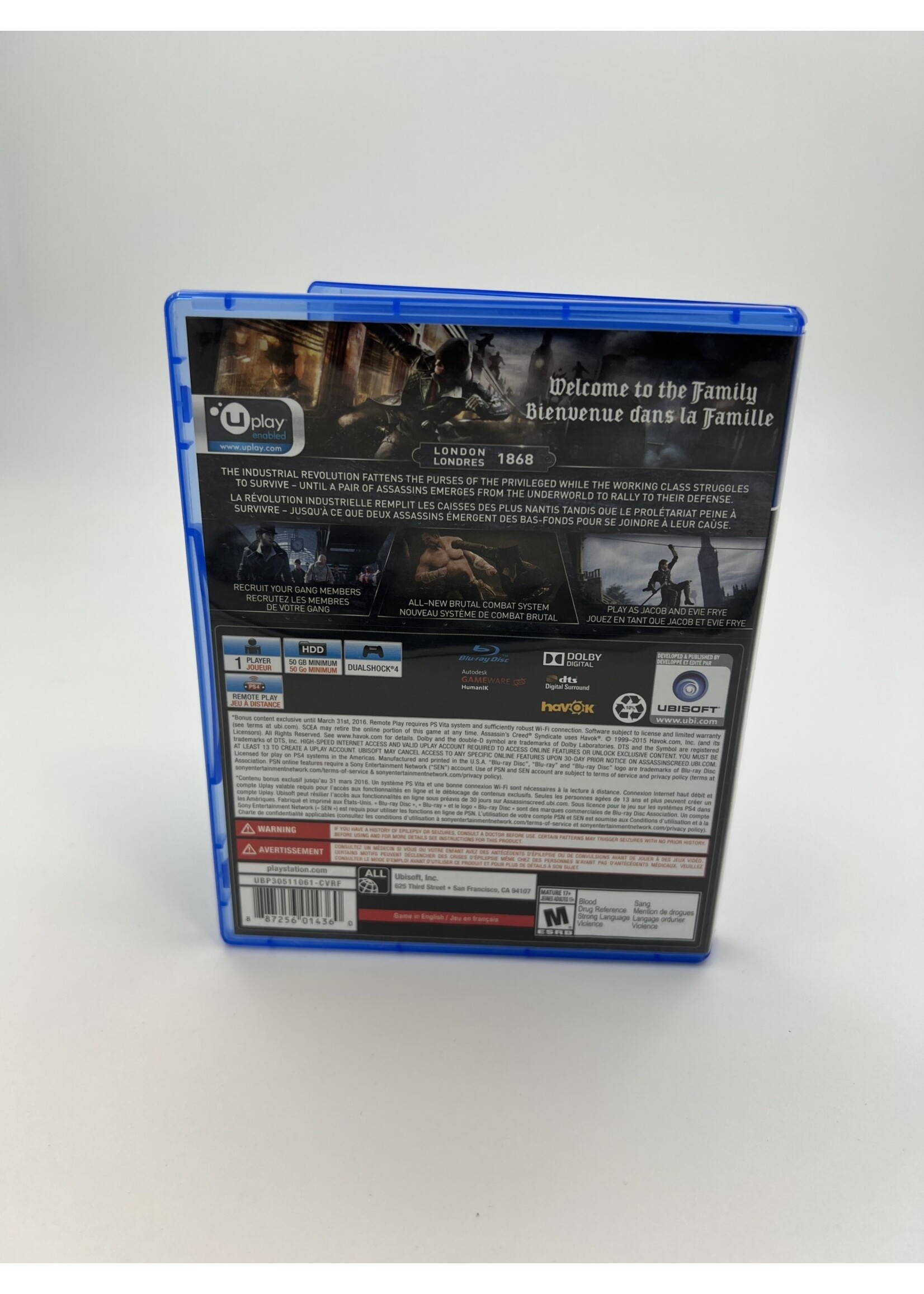 Sony Assassins Creed Syndicate PS4