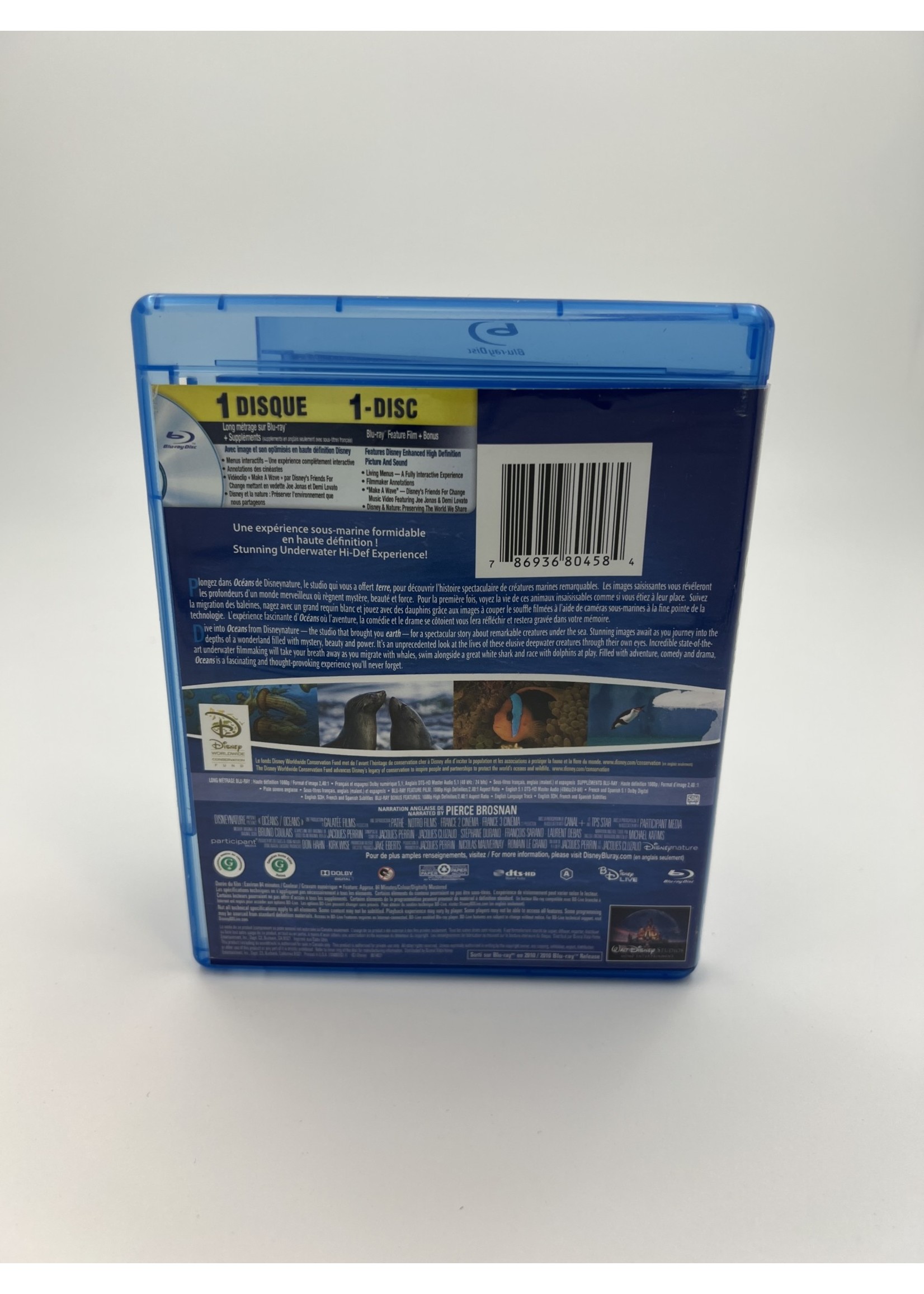 Bluray Disney Nature Oceans Bluray