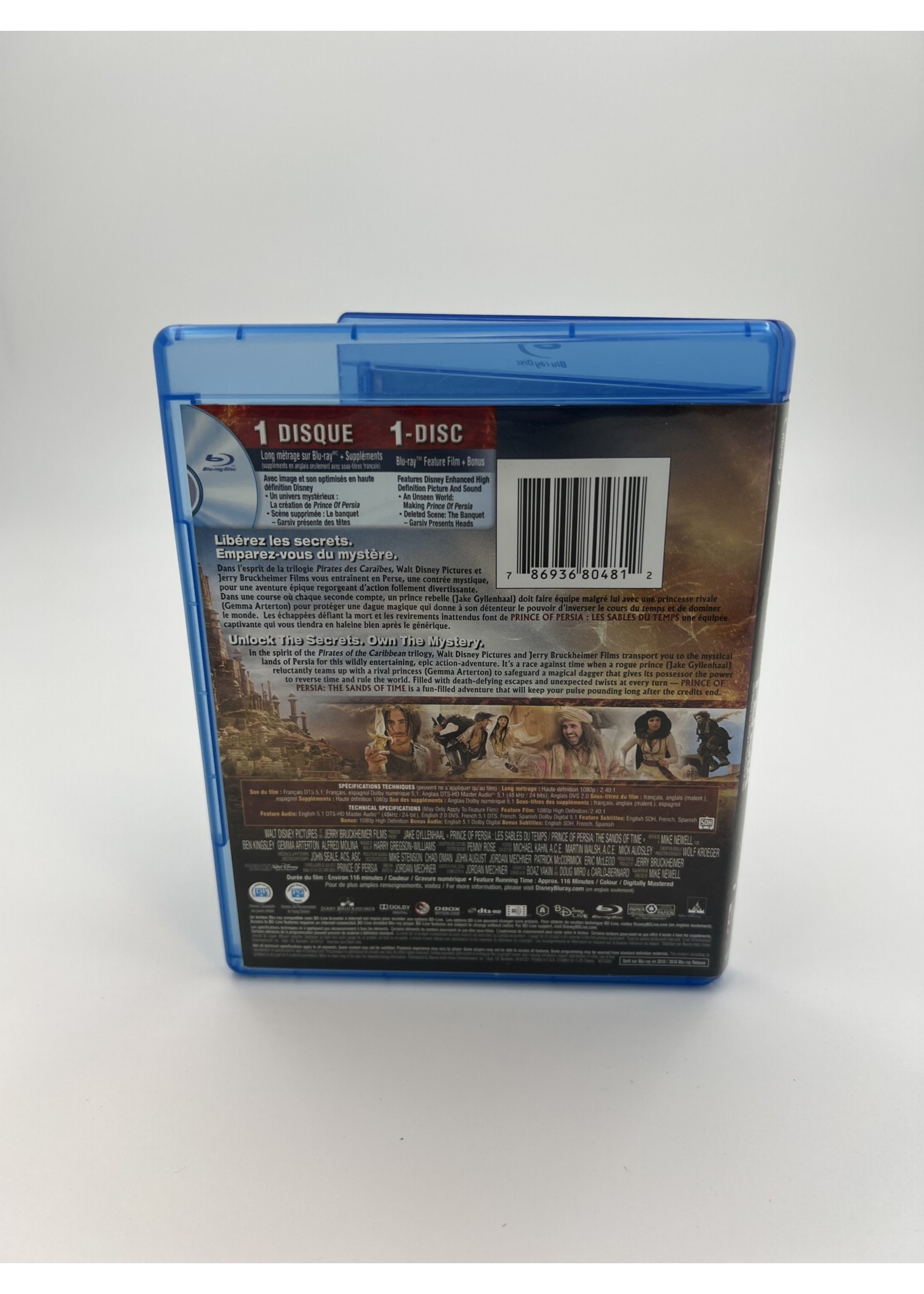 Bluray Disney Prince Of Persia Bluray