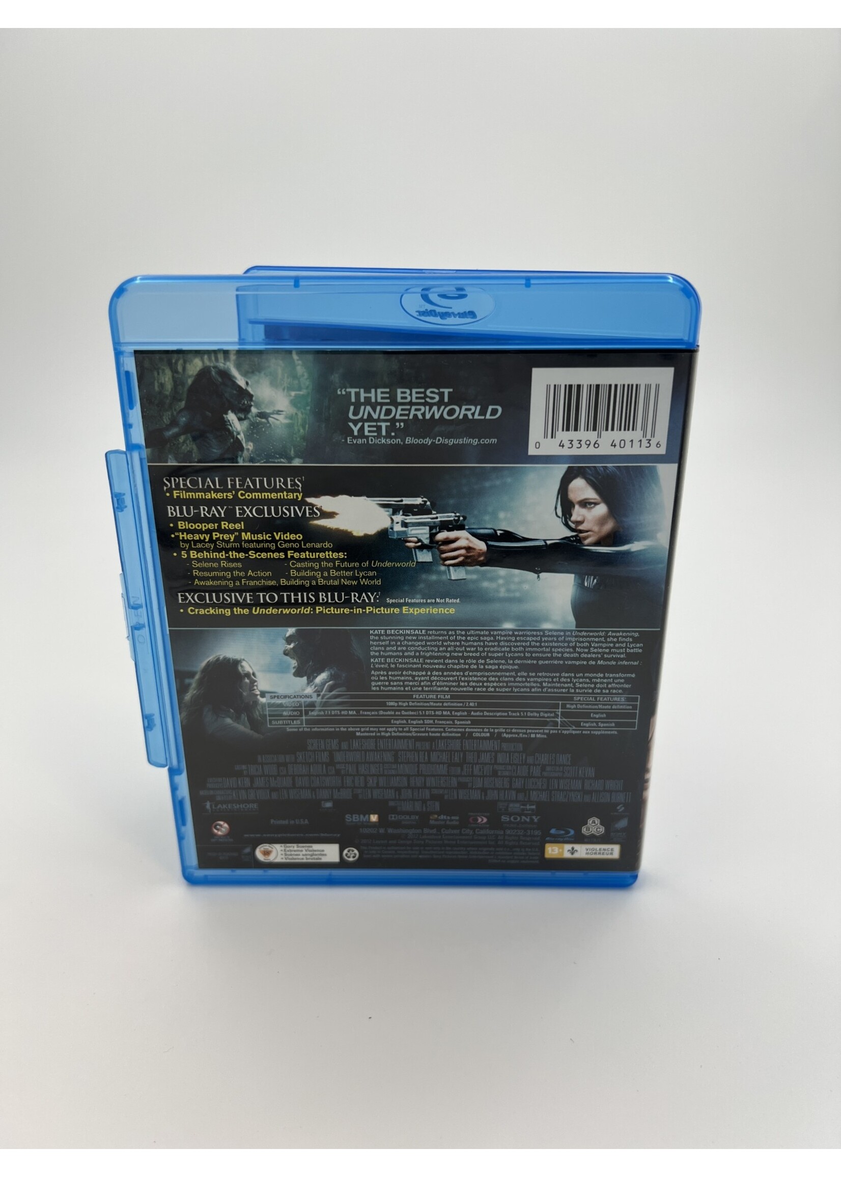 Bluray Underworld Awakening BLURAY
