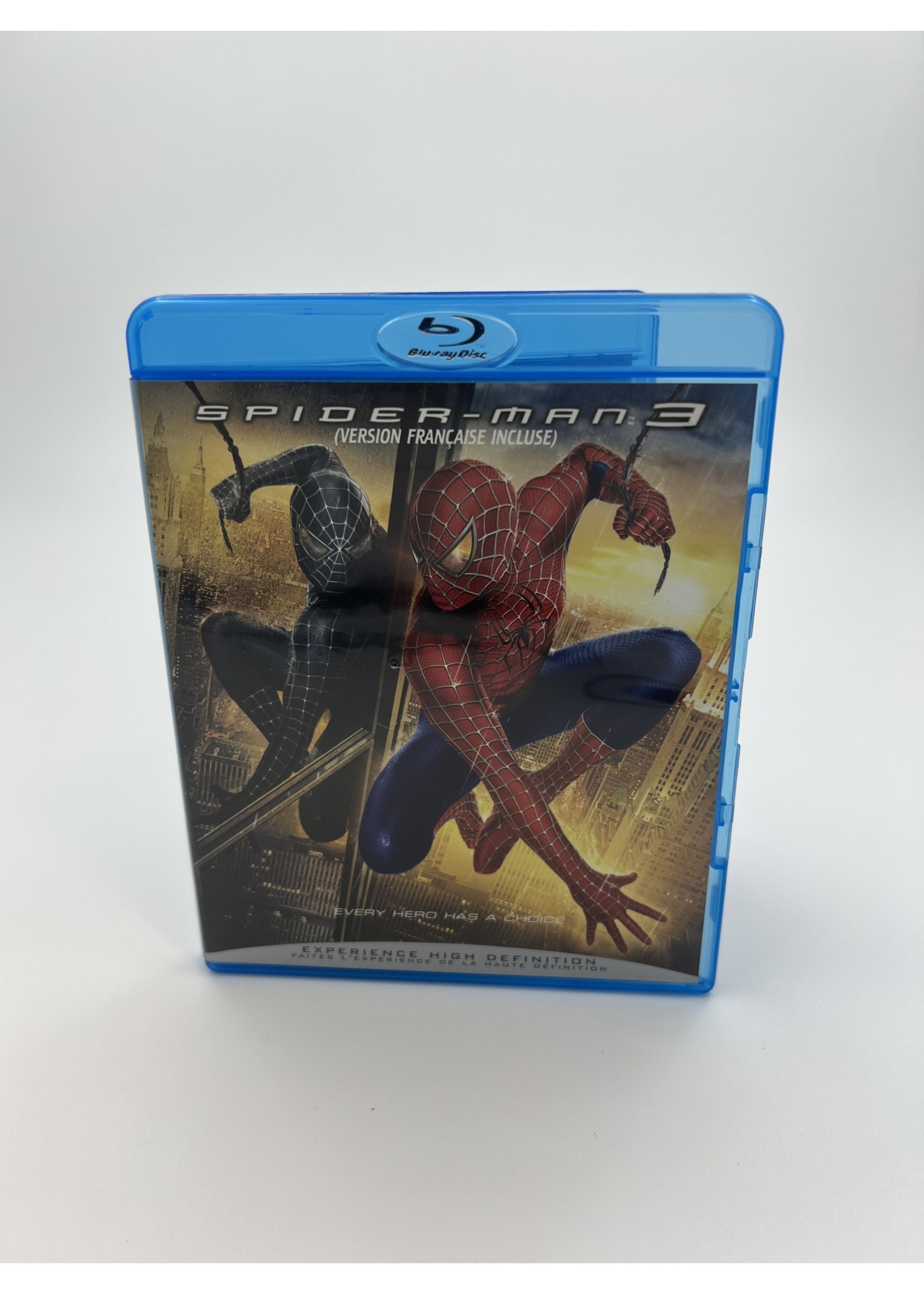 Bluray Spiderman 3 Bluray
