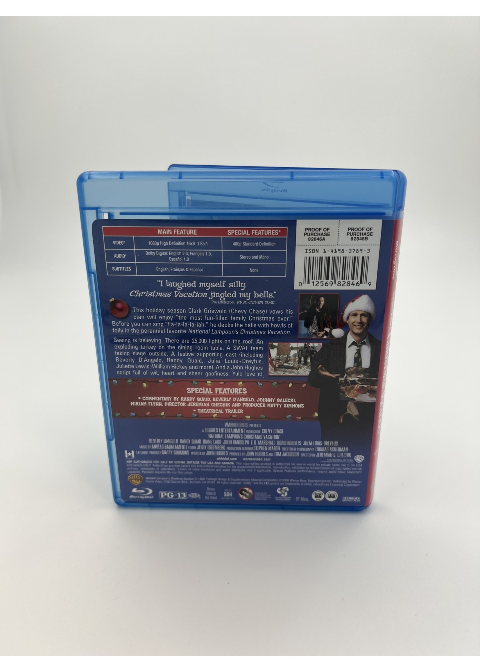 Bluray National Lampoons Christmas Vacation Bluray