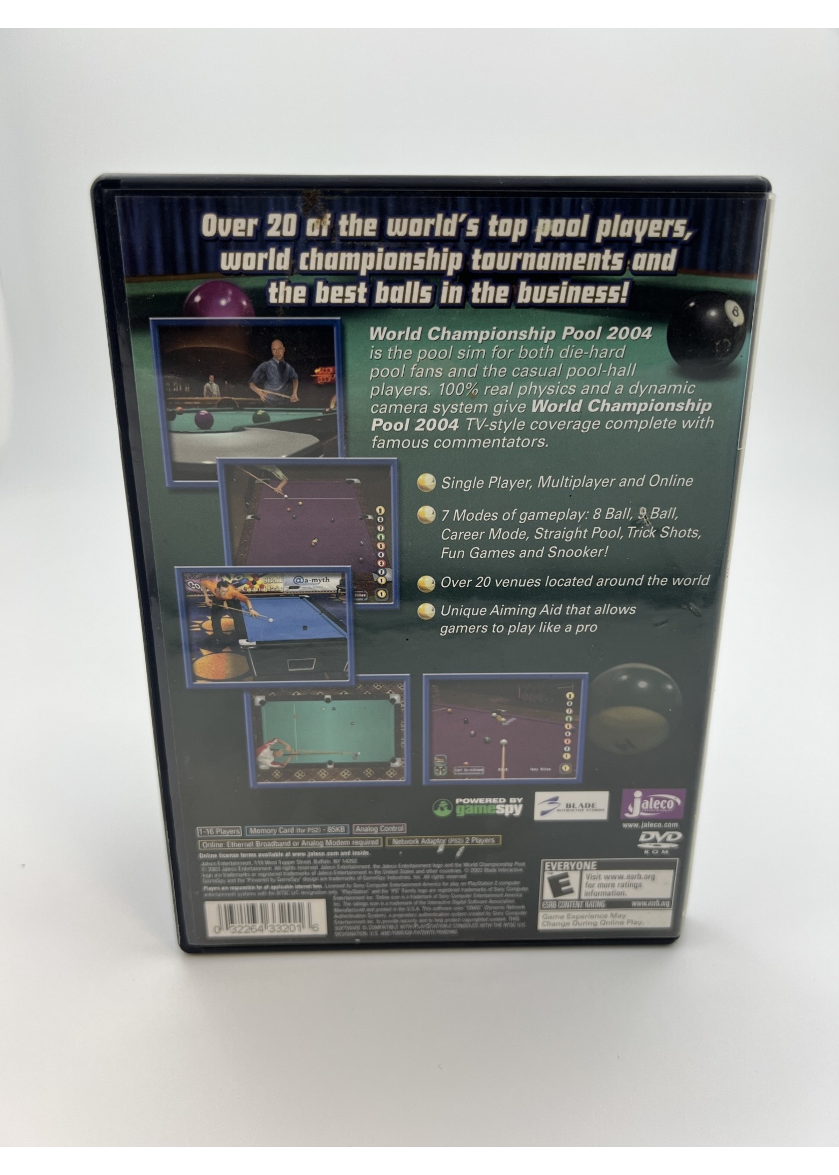 Sony World Championship Pool 2004 Ps2