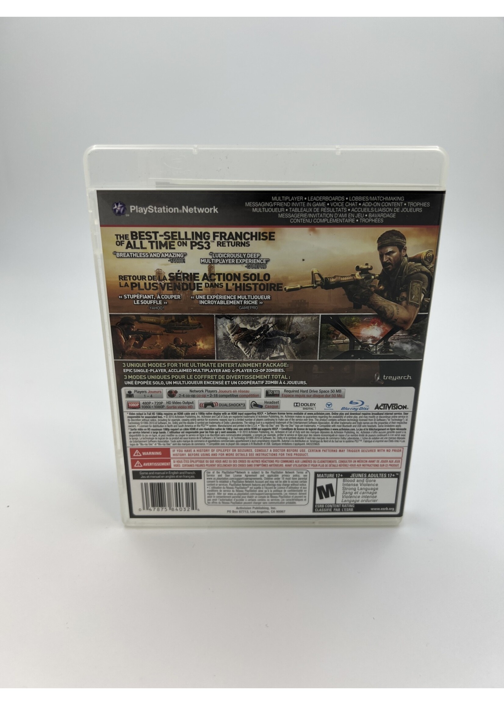 Sony Call Of Duty Black Ops PS3