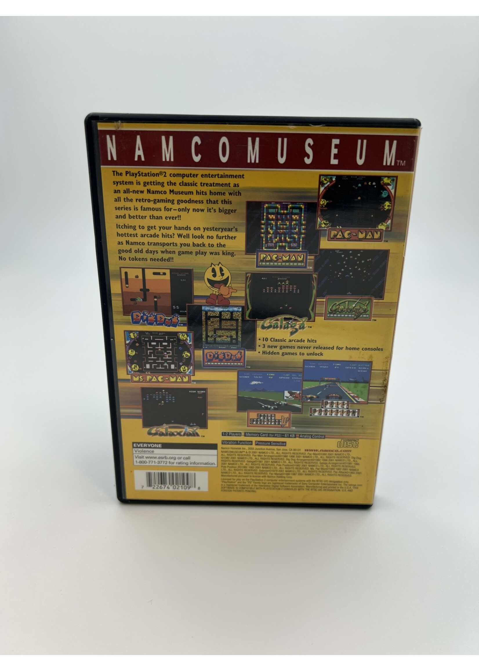 Sony Namco Museum Greatest Hits Ps2