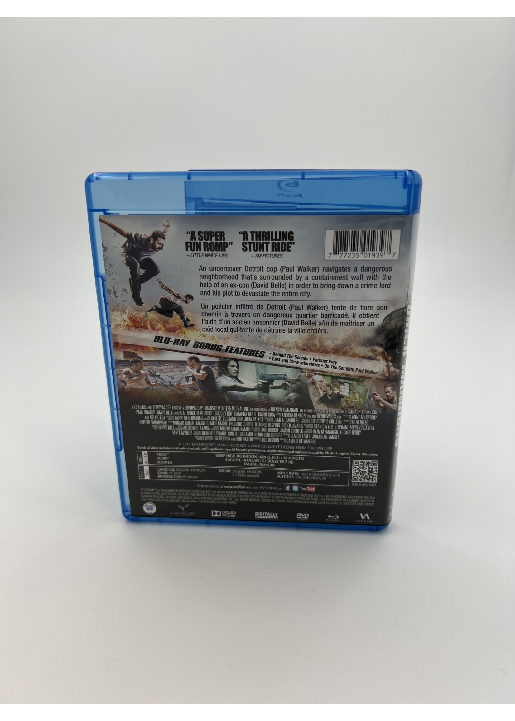 Bluray Brick Mansions Bluray