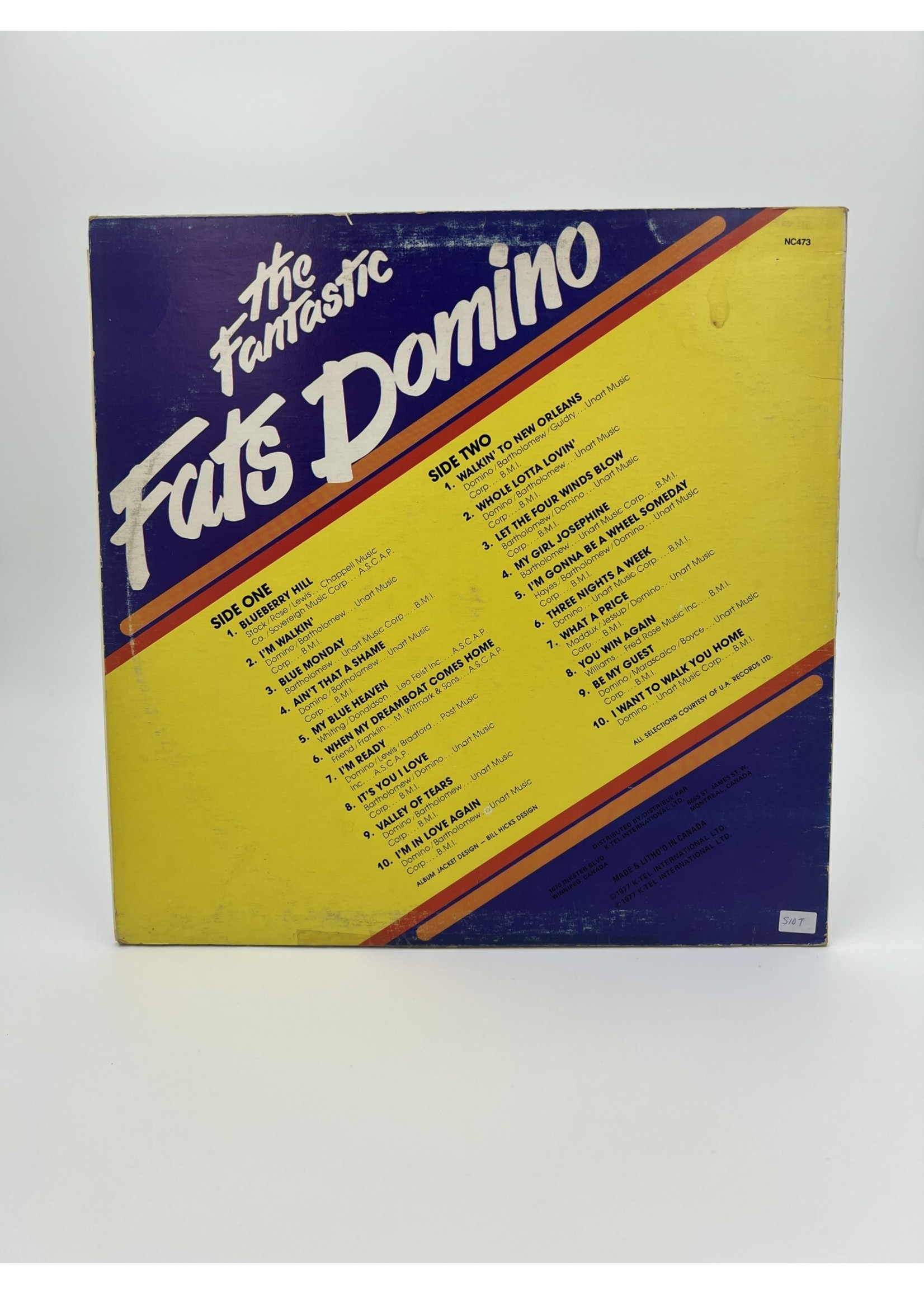 LP The Fantastic Fats Domino 20 Original Hits Lp Record