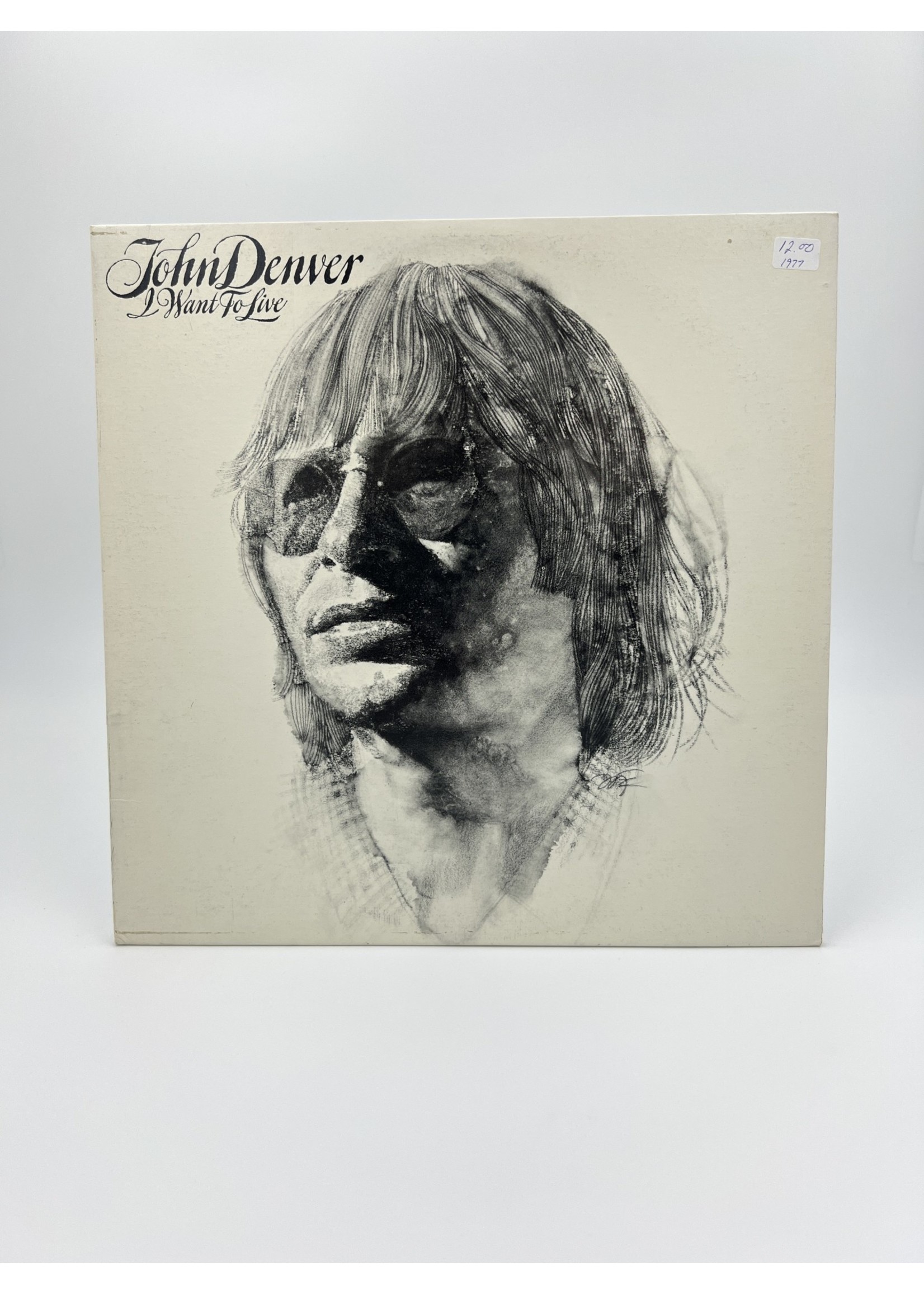 LP John Denver I Want To Live Lp Record