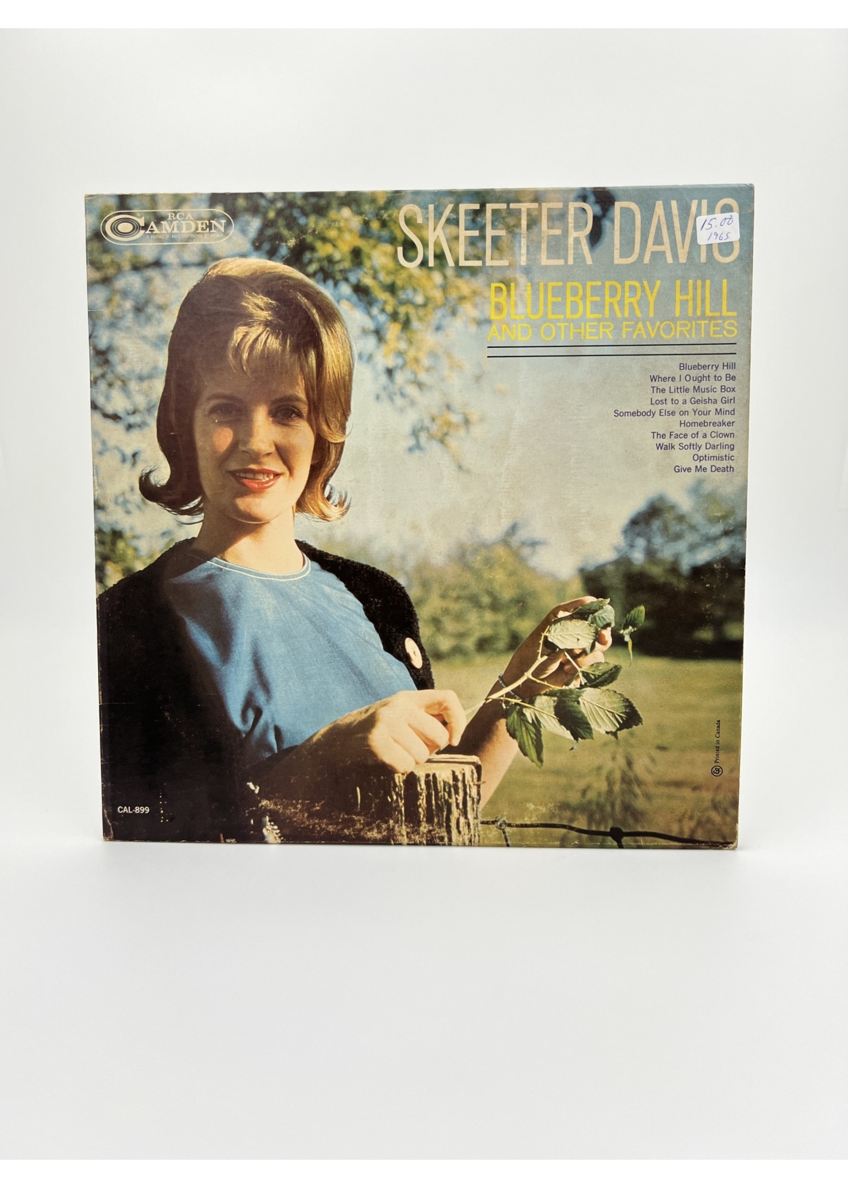 LP Skeeter Davis Blueberry Hill And Other Favorites Lp Record