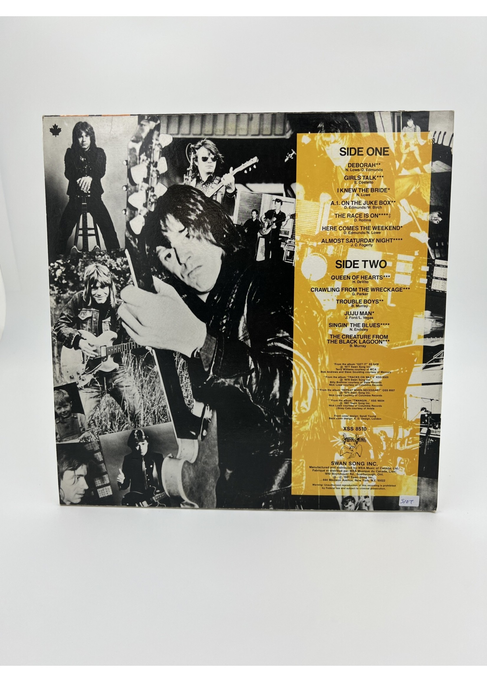 LP The Best Of Dave Edmunds Lp Record