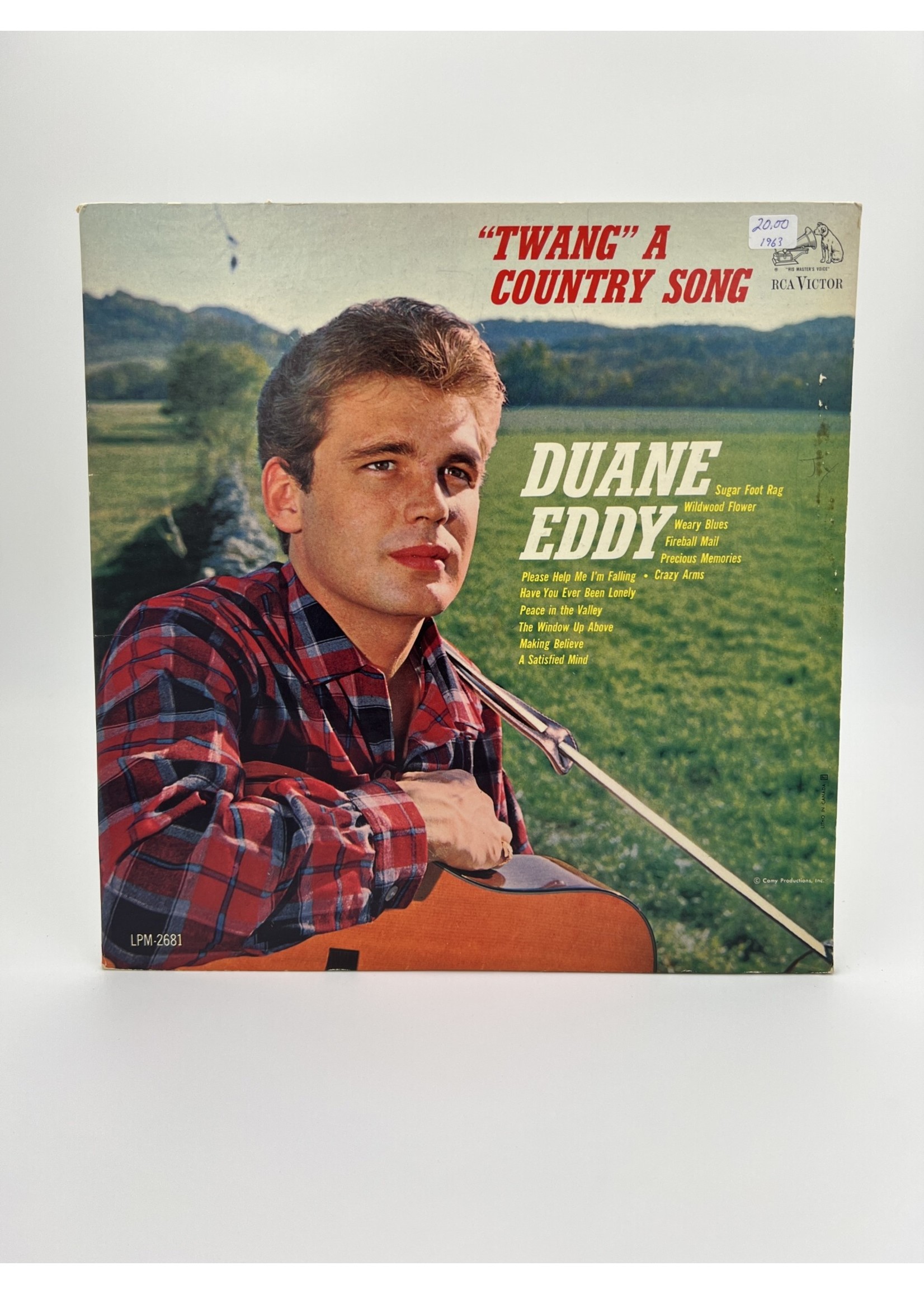 LP Duane Eddy Thwang A Country Song Lp Record
