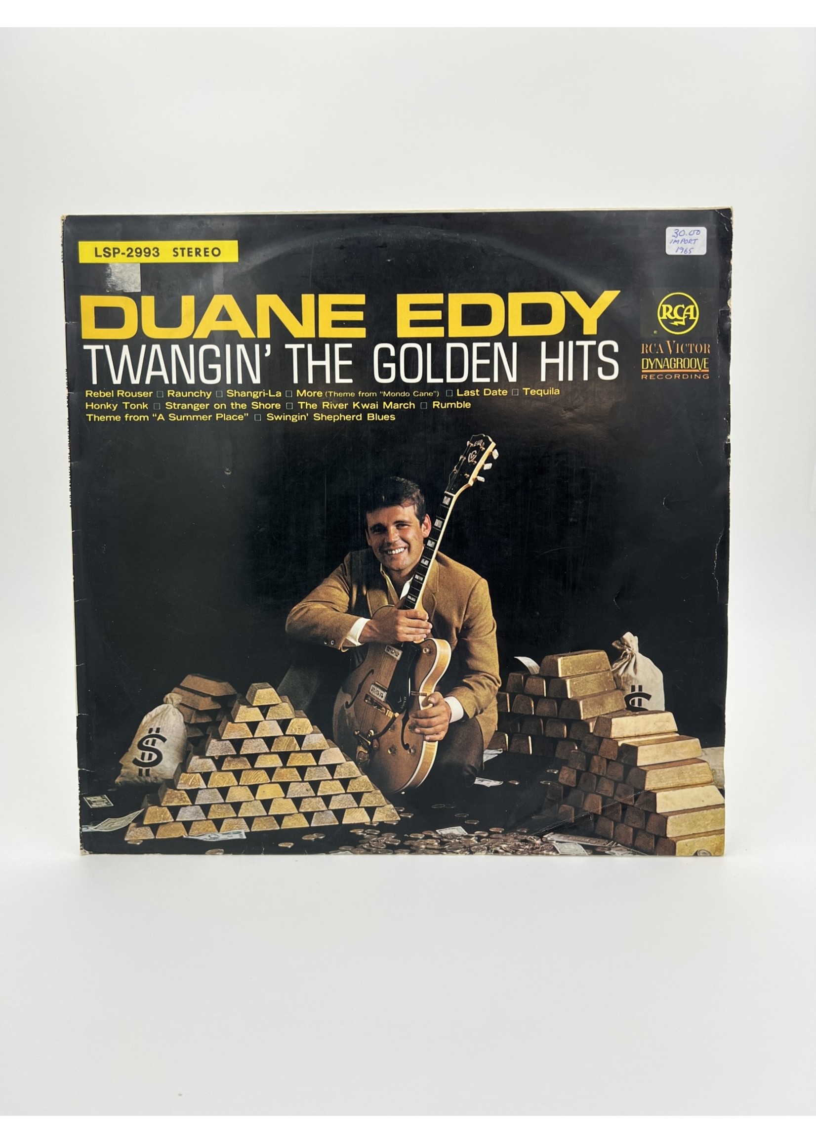 LP Duane Eddy Twangin The Golden Hits Lp Record