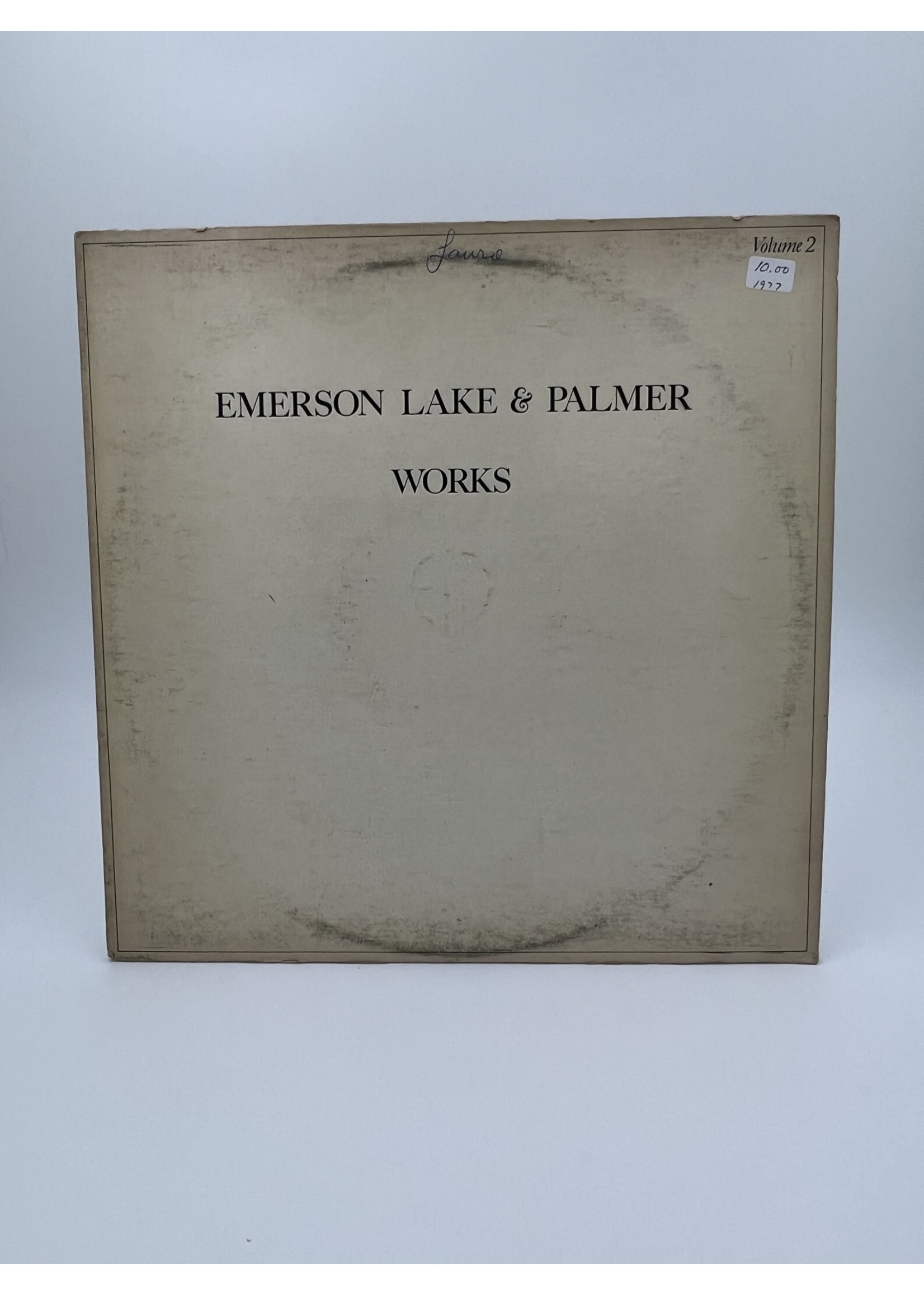 LP Emerson Lake And Palmer Works Volume 2 Lp Record