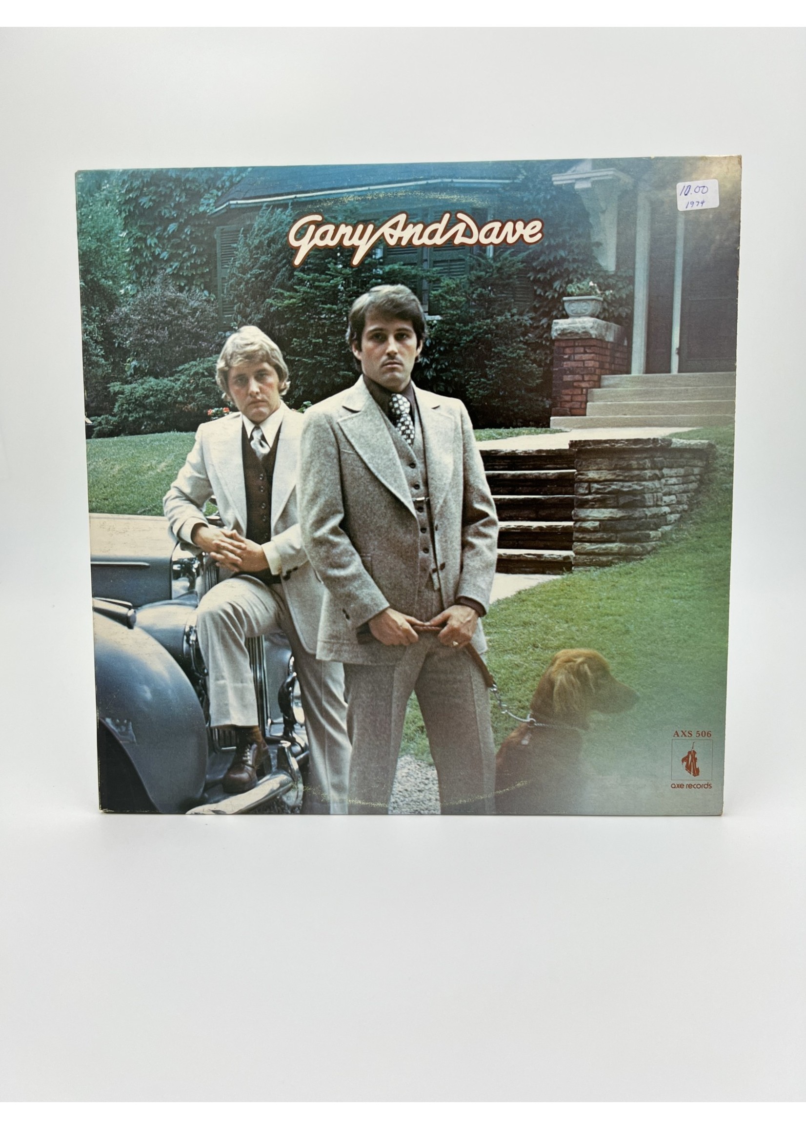 LP Gary And Dave All In The Past Lp Record