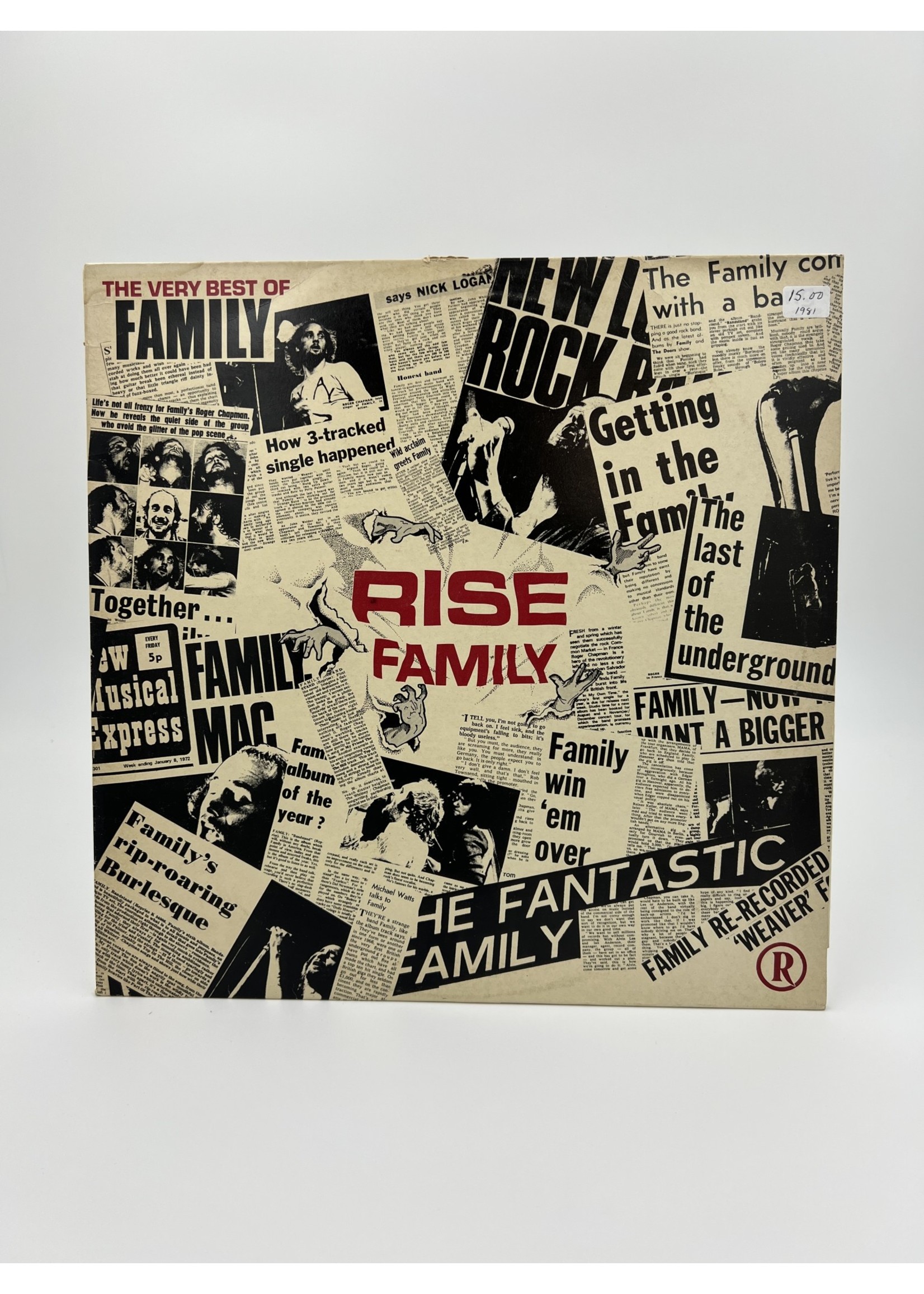 LP The Very Best Of Family Rise Lp Record