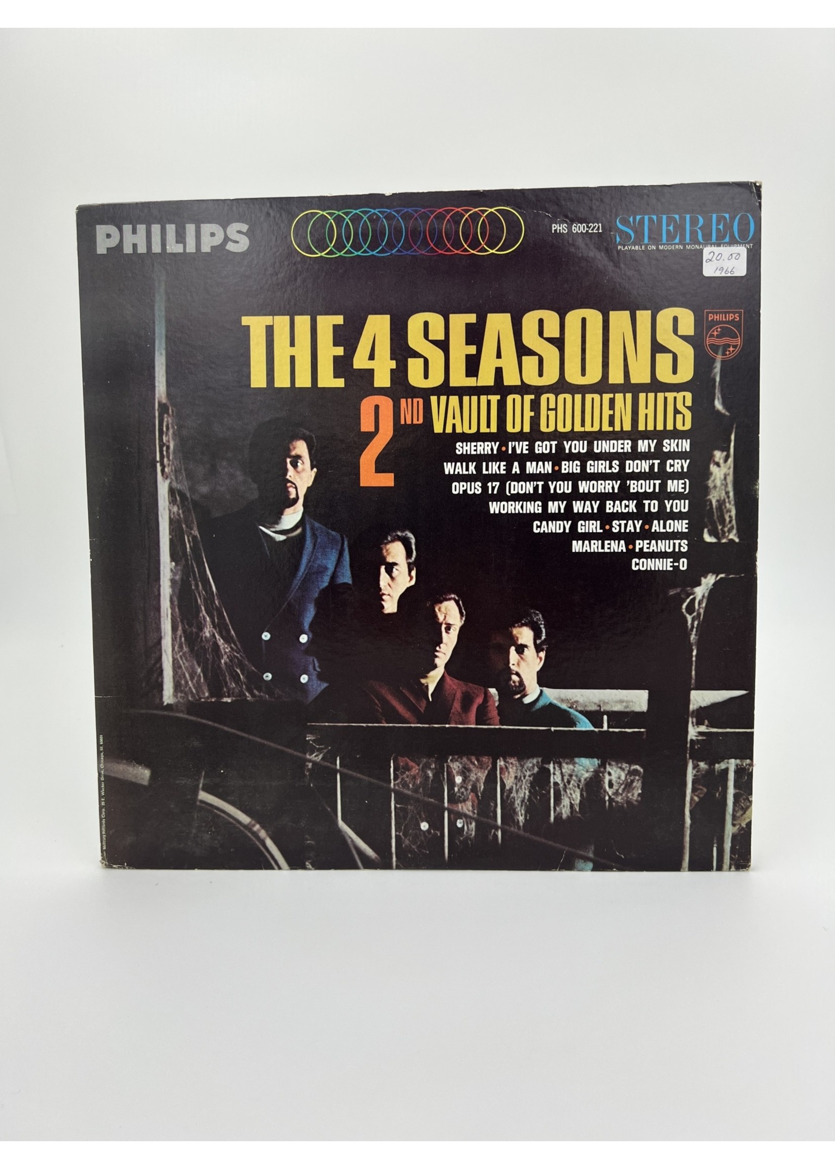 LP The 4 Seasons 2Nd Vault Of Golden Hits Lp Record