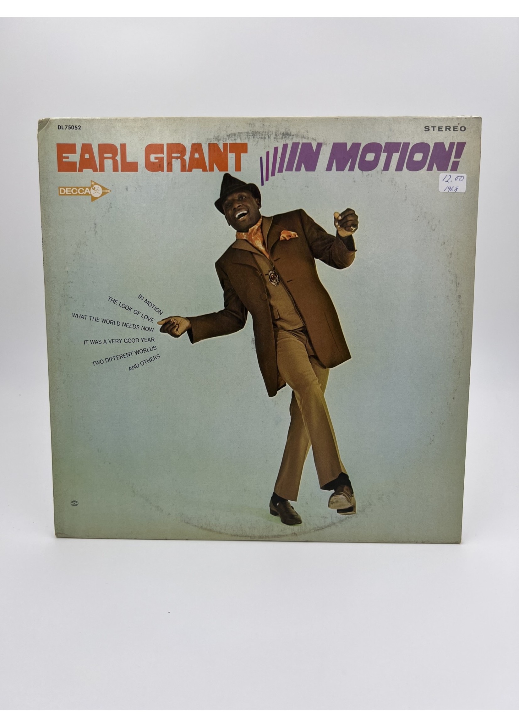 LP Earl Grant In Motion Lp Record