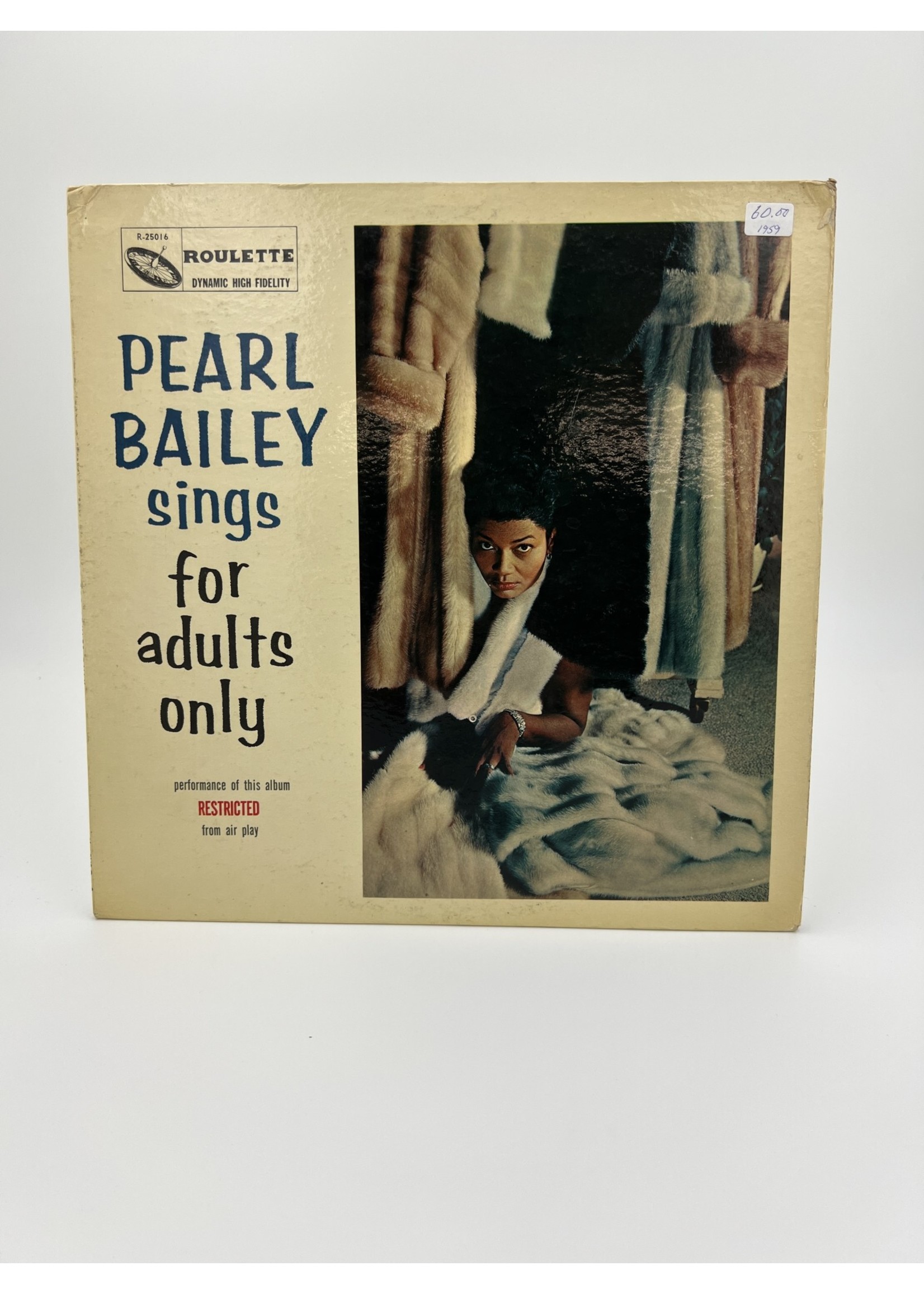 LP Pearl Bailey Sings For Adults Only Lp Record