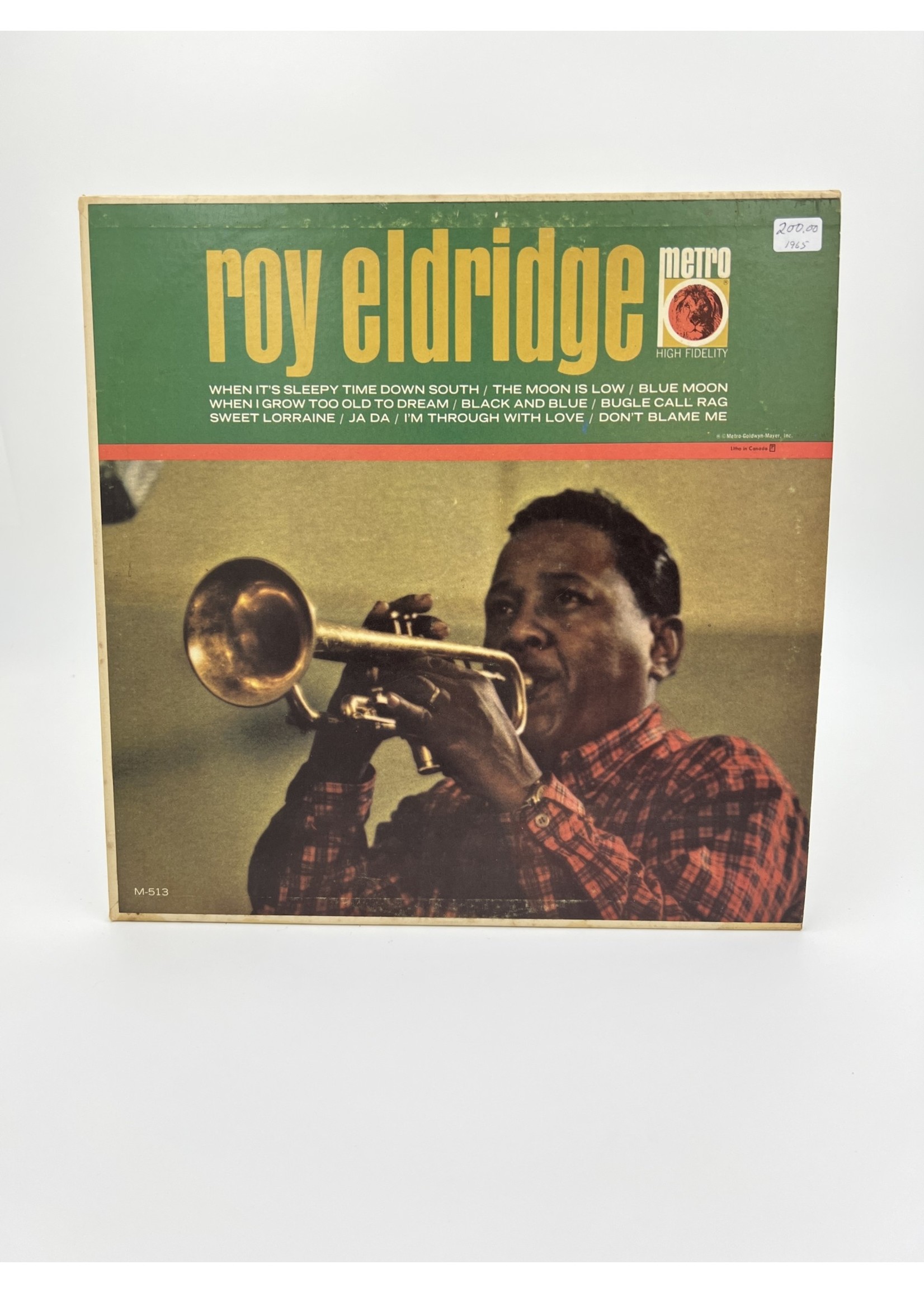 LP Roy Eldridge Lp Record