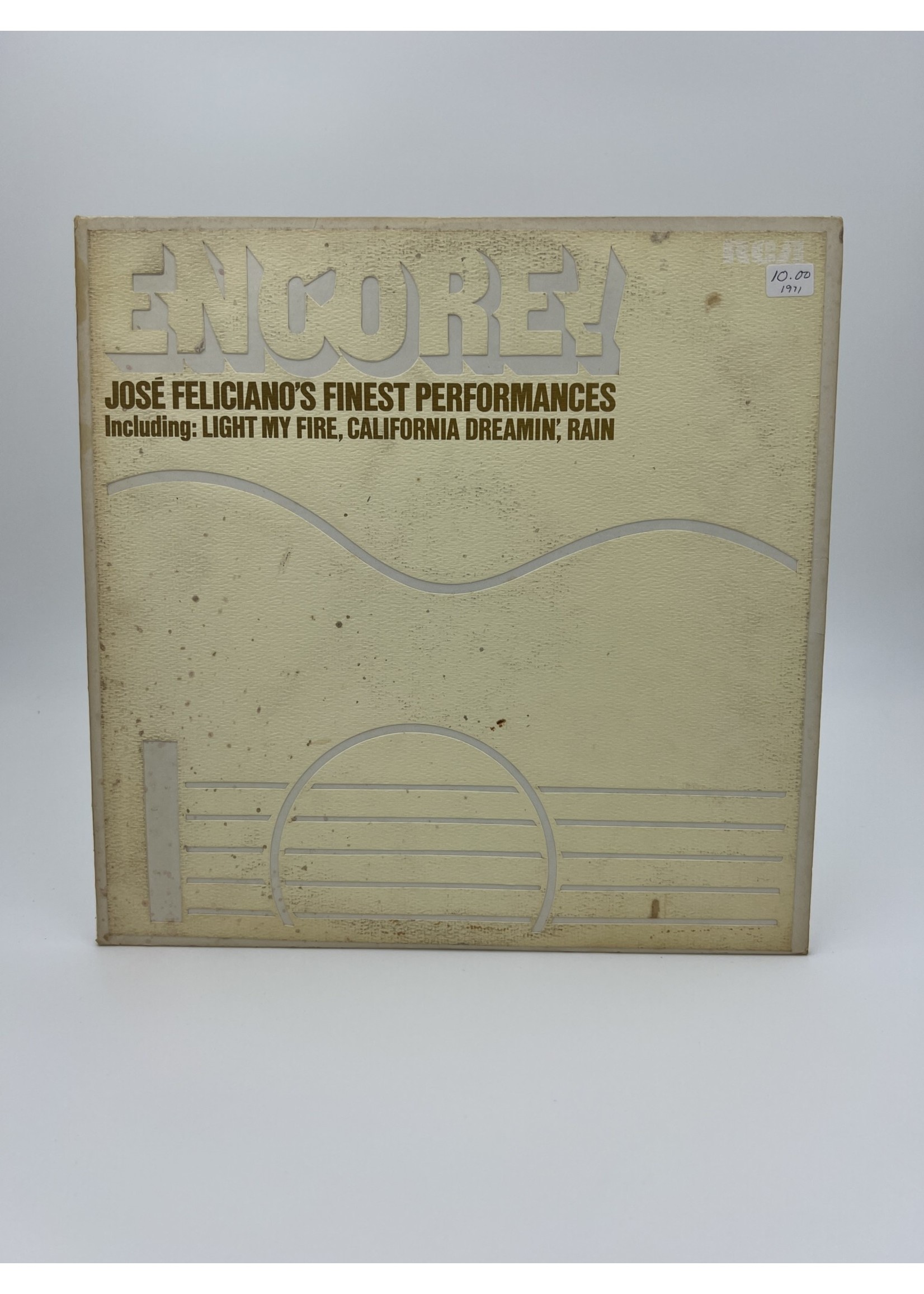 LP Jose Felicianos Finest Performances Encore LP RECORD