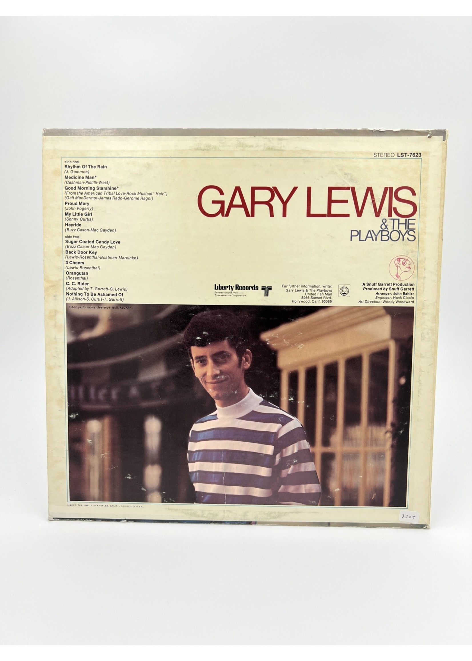 LP Gary Lewis And The Playboys Rhythm Of The Rain LP RECORD